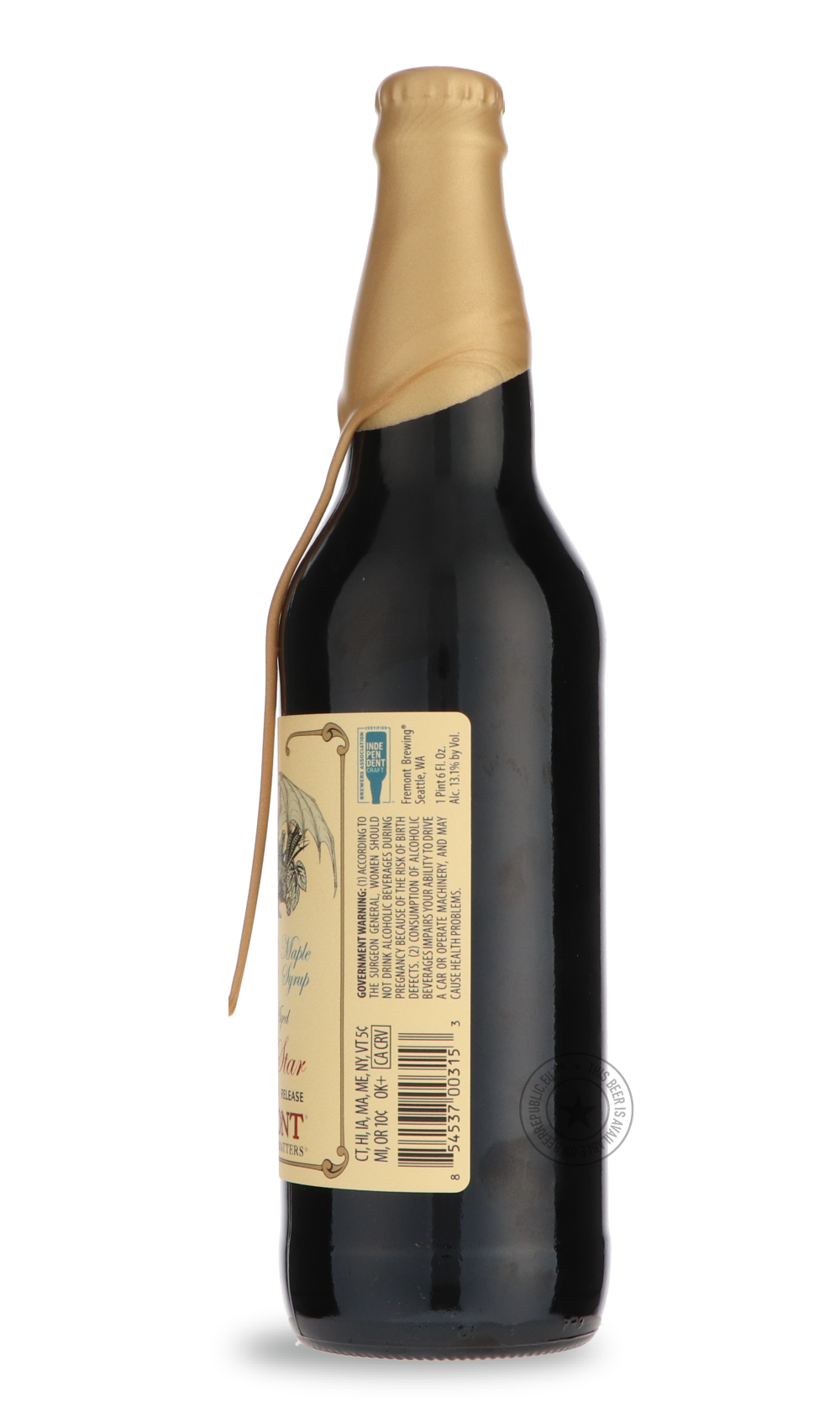 -Fremont- Bourbon Barrel Aged Dark Star: Chocolate Vanilla Maple Syrup 2019-Stout & Porter- Only @ Beer Republic - The best online beer store for American & Canadian craft beer - Buy beer online from the USA and Canada - Bier online kopen - Amerikaans bier kopen - Craft beer store - Craft beer kopen - Amerikanisch bier kaufen - Bier online kaufen - Acheter biere online - IPA - Stout - Porter - New England IPA - Hazy IPA - Imperial Stout - Barrel Aged - Barrel Aged Imperial Stout - Brown - Dark beer - Blond 