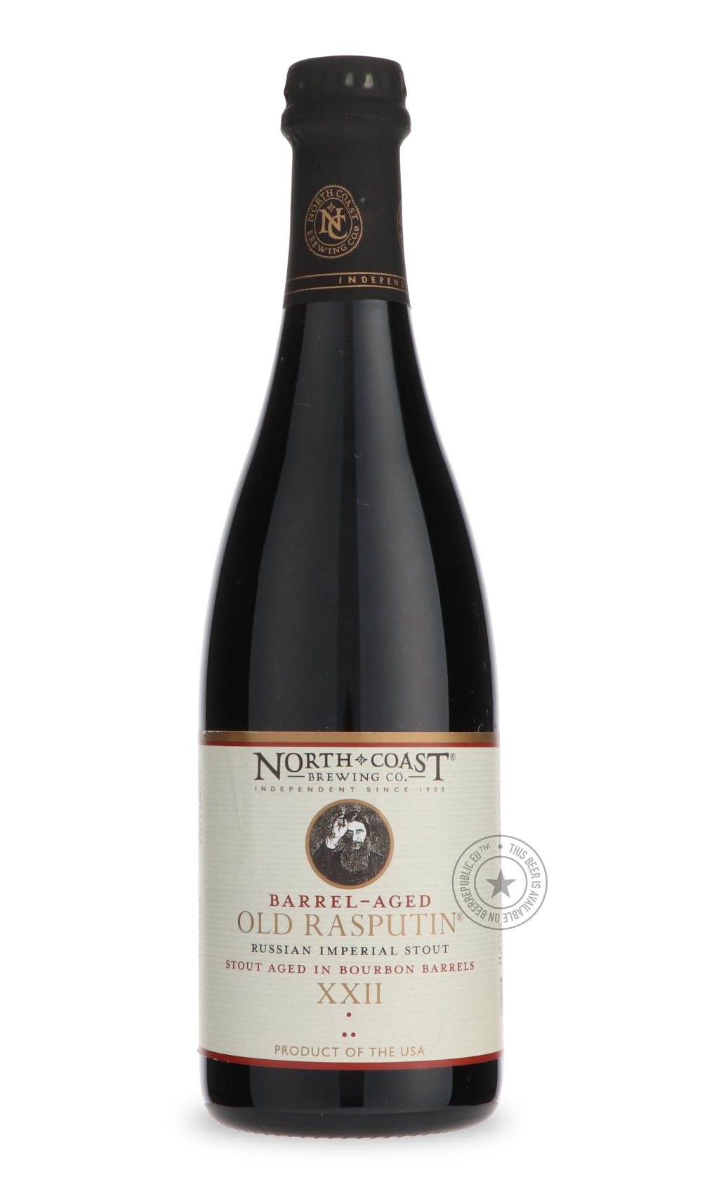 North Coast Bourbon Barrel Aged Old Rasputin XXII North Coast Bourbon Barrel Aged Old Rasputin XXII