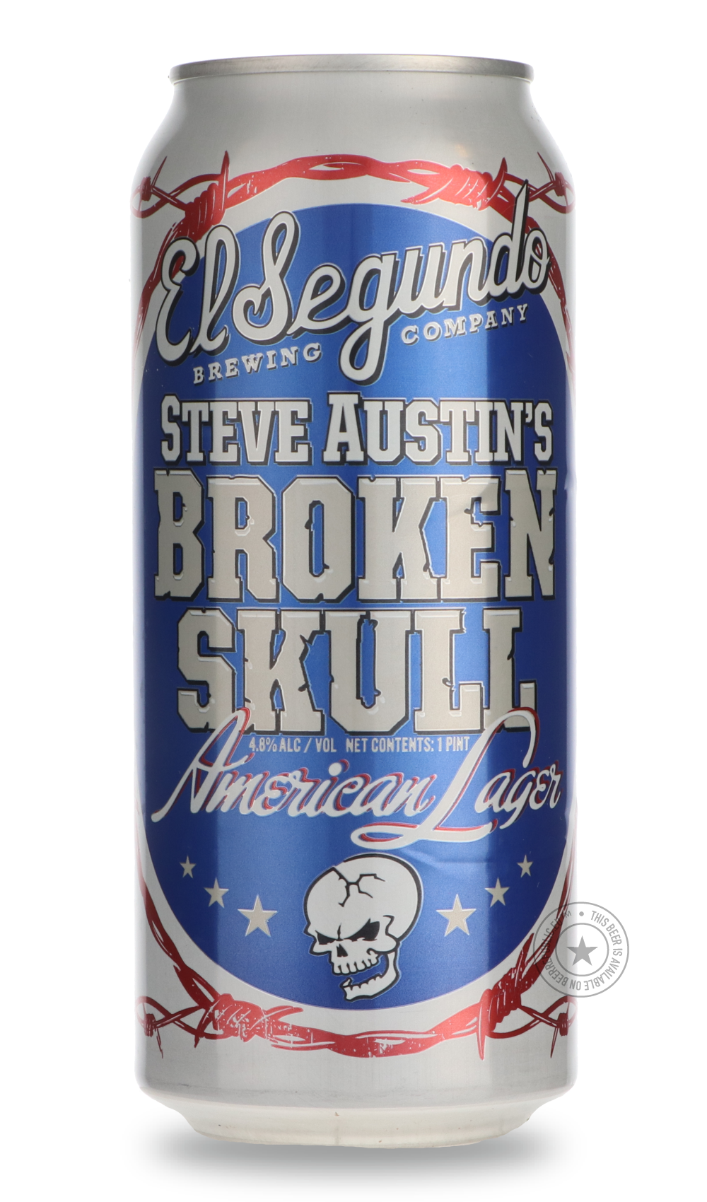 -El Segundo- Broken Skull American Lager-Pale- Only @ Beer Republic - The best online beer store for American & Canadian craft beer - Buy beer online from the USA and Canada - Bier online kopen - Amerikaans bier kopen - Craft beer store - Craft beer kopen - Amerikanisch bier kaufen - Bier online kaufen - Acheter biere online - IPA - Stout - Porter - New England IPA - Hazy IPA - Imperial Stout - Barrel Aged - Barrel Aged Imperial Stout - Brown - Dark beer - Blond - Blonde - Pilsner - Lager - Wheat - Weizen -