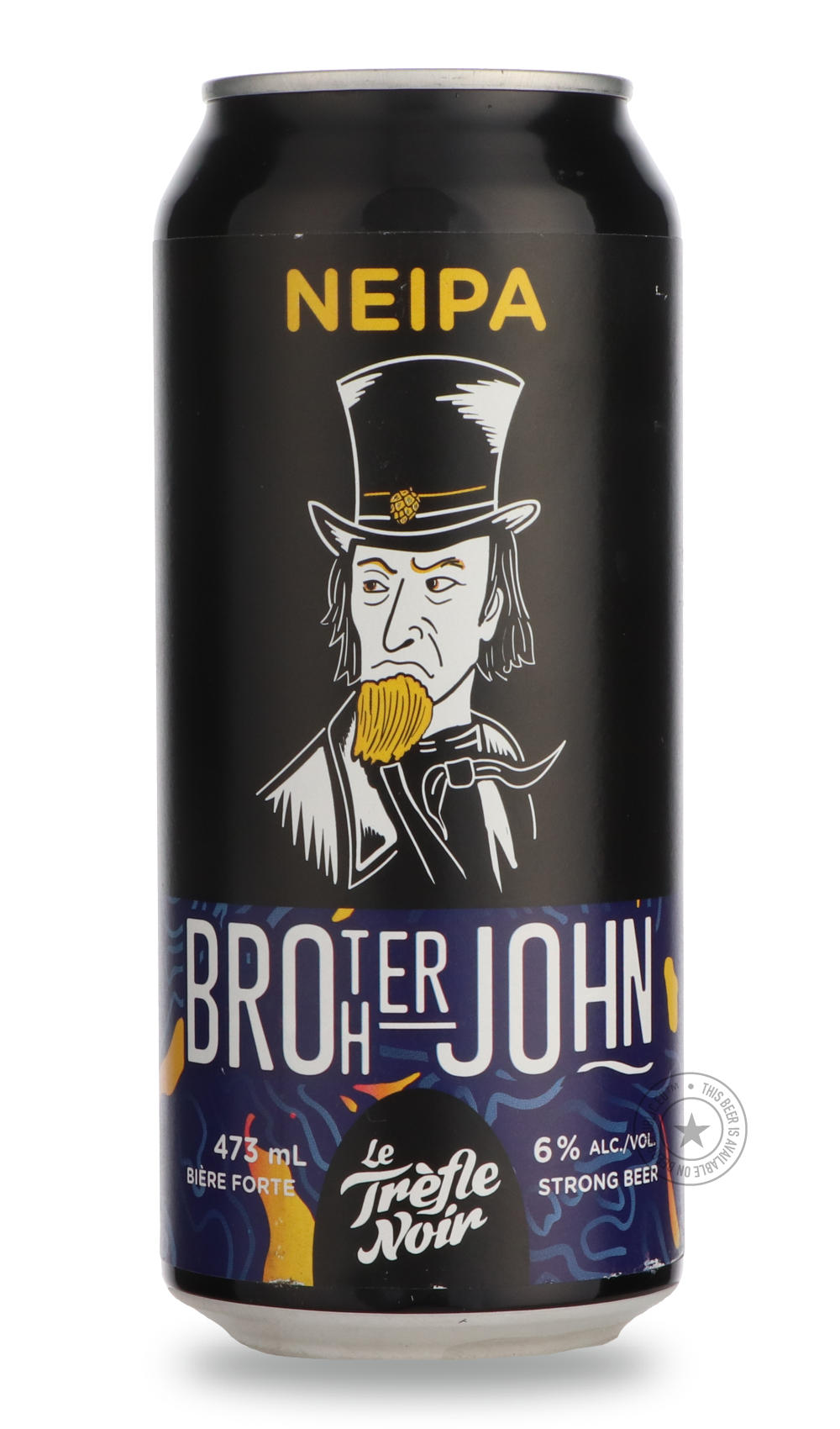 -Le Tréfle Noir- Brother John-IPA- Only @ Beer Republic - The best online beer store for American & Canadian craft beer - Buy beer online from the USA and Canada - Bier online kopen - Amerikaans bier kopen - Craft beer store - Craft beer kopen - Amerikanisch bier kaufen - Bier online kaufen - Acheter biere online - IPA - Stout - Porter - New England IPA - Hazy IPA - Imperial Stout - Barrel Aged - Barrel Aged Imperial Stout - Brown - Dark beer - Blond - Blonde - Pilsner - Lager - Wheat - Weizen - Amber - Bar