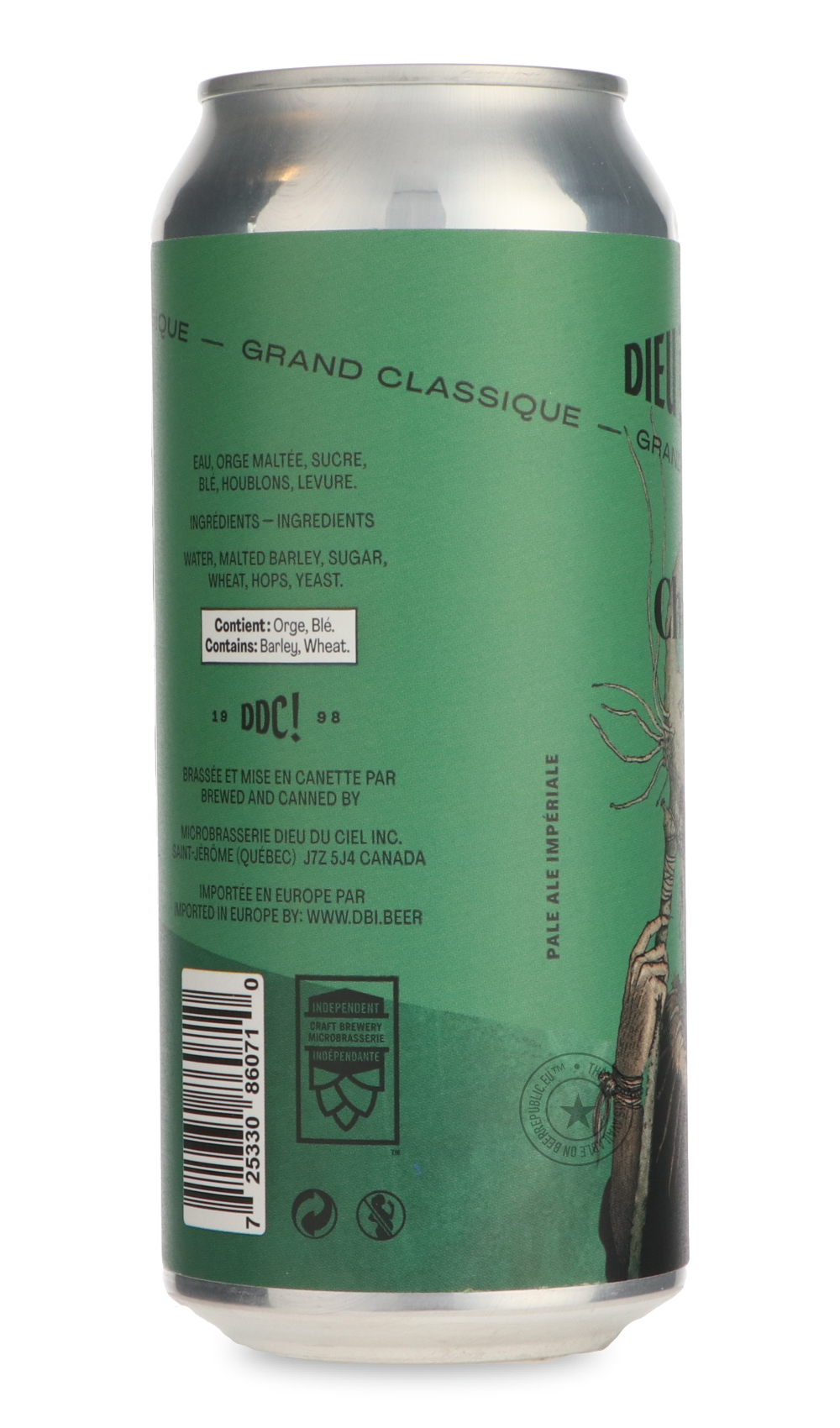 Dieu du Ciel- Chaman-IPA- Only @ Beer Republic - The best online beer store for American & Canadian craft beer - Buy beer online from the USA and Canada - Bier online kopen - Amerikaans bier kopen - Craft beer store - Craft beer kopen - Amerikanisch bier kaufen - Bier online kaufen - Acheter biere online - IPA - Stout - Porter - New England IPA - Hazy IPA - Imperial Stout - Barrel Aged - Barrel Aged Imperial Stout - Brown - Dark beer - Blond - Blonde - Pilsner - Lager - Wheat - Weizen - Amber - Barley Wine 