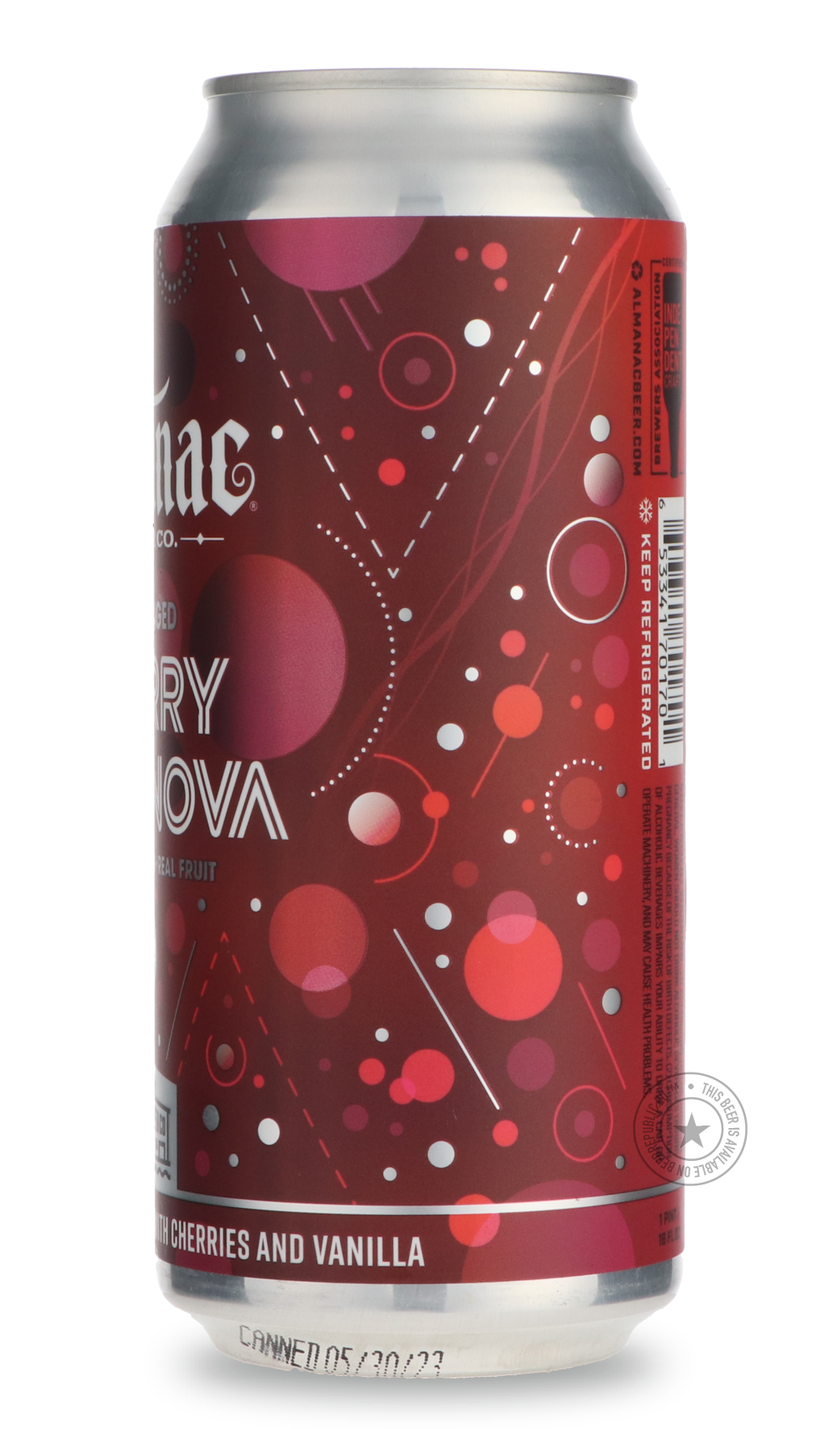 -Almanac- Cherry Sournova-Sour / Wild & Fruity- Only @ Beer Republic - The best online beer store for American & Canadian craft beer - Buy beer online from the USA and Canada - Bier online kopen - Amerikaans bier kopen - Craft beer store - Craft beer kopen - Amerikanisch bier kaufen - Bier online kaufen - Acheter biere online - IPA - Stout - Porter - New England IPA - Hazy IPA - Imperial Stout - Barrel Aged - Barrel Aged Imperial Stout - Brown - Dark beer - Blond - Blonde - Pilsner - Lager - Wheat - Weizen 
