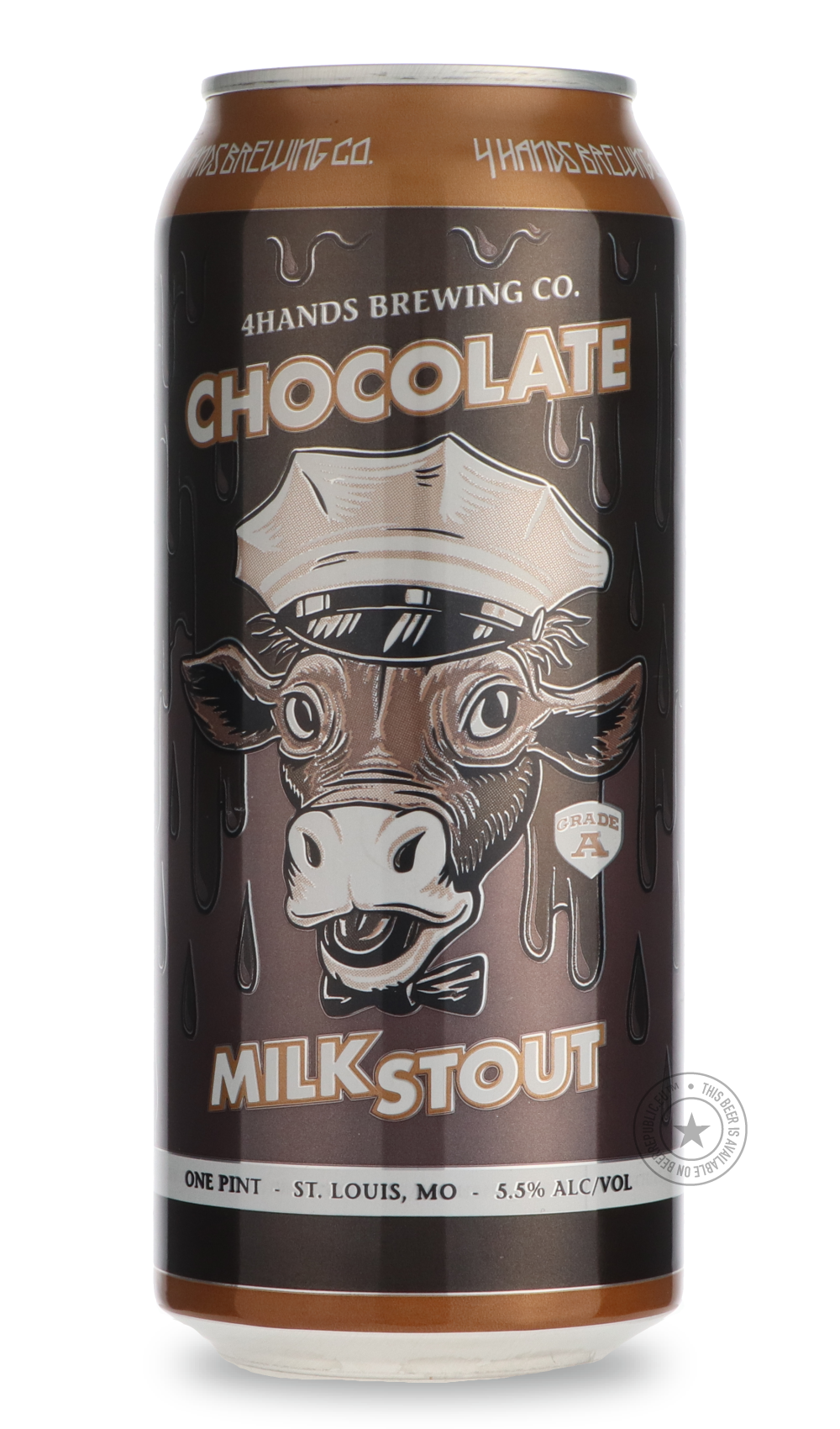 -4 Hands- Chocolate Milk Stout-Stout & Porter- Only @ Beer Republic - The best online beer store for American & Canadian craft beer - Buy beer online from the USA and Canada - Bier online kopen - Amerikaans bier kopen - Craft beer store - Craft beer kopen - Amerikanisch bier kaufen - Bier online kaufen - Acheter biere online - IPA - Stout - Porter - New England IPA - Hazy IPA - Imperial Stout - Barrel Aged - Barrel Aged Imperial Stout - Brown - Dark beer - Blond - Blonde - Pilsner - Lager - Wheat - Weizen -