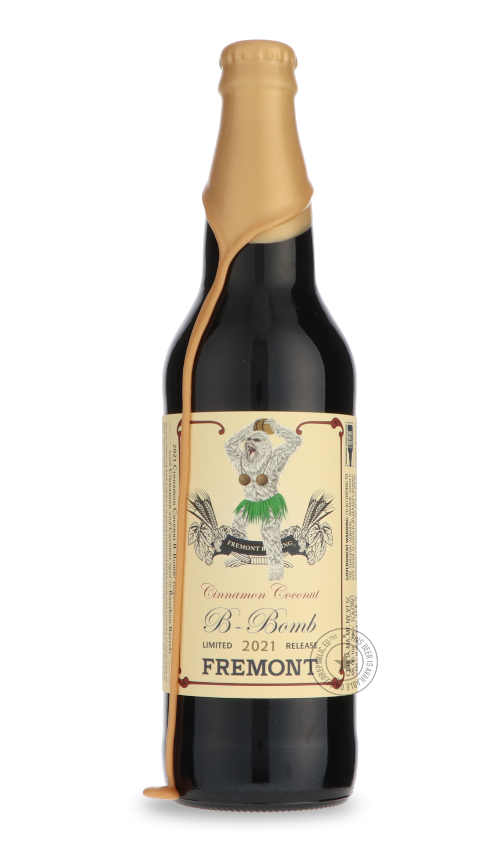 -Fremont- Cinnamon Coconut B-Bomb 2021-Brown & Dark- Only @ Beer Republic - The best online beer store for American & Canadian craft beer - Buy beer online from the USA and Canada - Bier online kopen - Amerikaans bier kopen - Craft beer store - Craft beer kopen - Amerikanisch bier kaufen - Bier online kaufen - Acheter biere online - IPA - Stout - Porter - New England IPA - Hazy IPA - Imperial Stout - Barrel Aged - Barrel Aged Imperial Stout - Brown - Dark beer - Blond - Blonde - Pilsner - Lager - Wheat - We