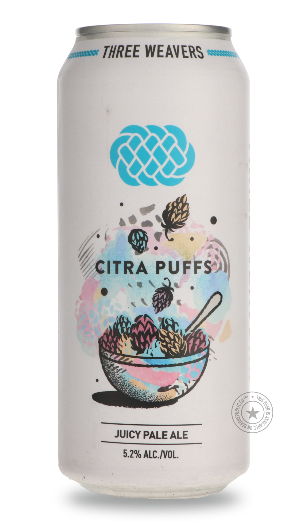 -Three Weavers- Citra Puffs-Pale- Only @ Beer Republic - The best online beer store for American & Canadian craft beer - Buy beer online from the USA and Canada - Bier online kopen - Amerikaans bier kopen - Craft beer store - Craft beer kopen - Amerikanisch bier kaufen - Bier online kaufen - Acheter biere online - IPA - Stout - Porter - New England IPA - Hazy IPA - Imperial Stout - Barrel Aged - Barrel Aged Imperial Stout - Brown - Dark beer - Blond - Blonde - Pilsner - Lager - Wheat - Weizen - Amber - Barl