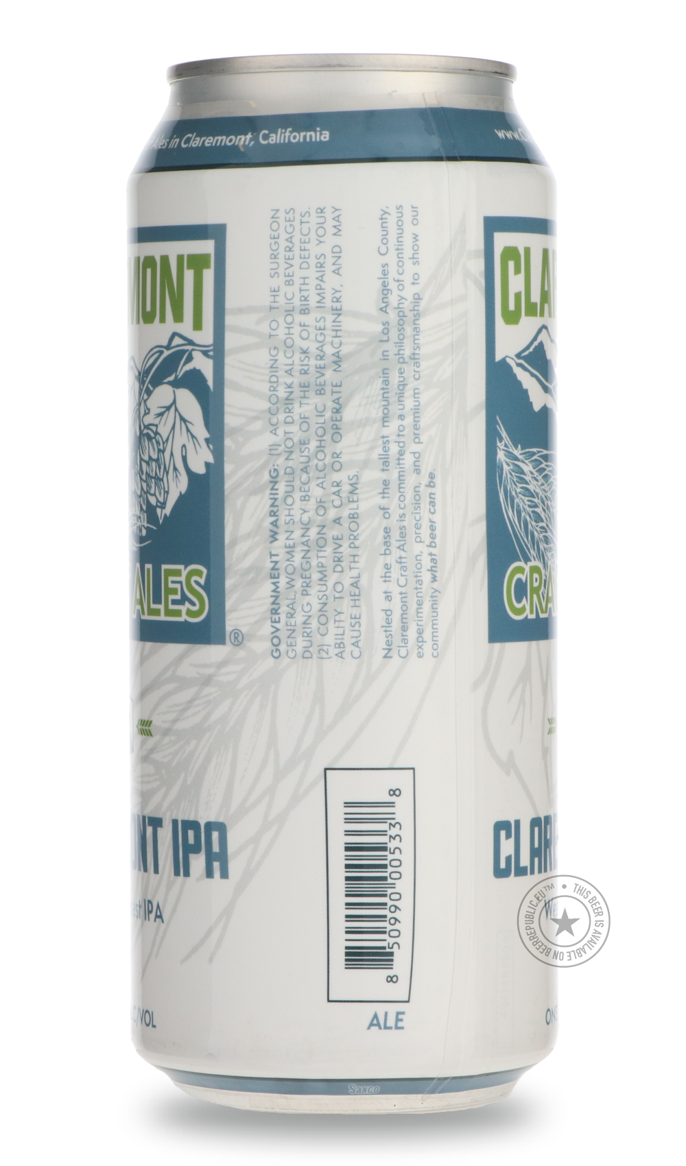 -Claremont- Claremont IPA-IPA- Only @ Beer Republic - The best online beer store for American & Canadian craft beer - Buy beer online from the USA and Canada - Bier online kopen - Amerikaans bier kopen - Craft beer store - Craft beer kopen - Amerikanisch bier kaufen - Bier online kaufen - Acheter biere online - IPA - Stout - Porter - New England IPA - Hazy IPA - Imperial Stout - Barrel Aged - Barrel Aged Imperial Stout - Brown - Dark beer - Blond - Blonde - Pilsner - Lager - Wheat - Weizen - Amber - Barley 