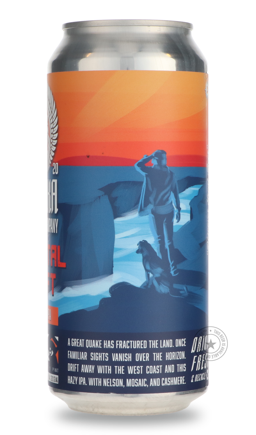 -Eureka- Coastal Drift-IPA- Only @ Beer Republic - The best online beer store for American & Canadian craft beer - Buy beer online from the USA and Canada - Bier online kopen - Amerikaans bier kopen - Craft beer store - Craft beer kopen - Amerikanisch bier kaufen - Bier online kaufen - Acheter biere online - IPA - Stout - Porter - New England IPA - Hazy IPA - Imperial Stout - Barrel Aged - Barrel Aged Imperial Stout - Brown - Dark beer - Blond - Blonde - Pilsner - Lager - Wheat - Weizen - Amber - Barley Win