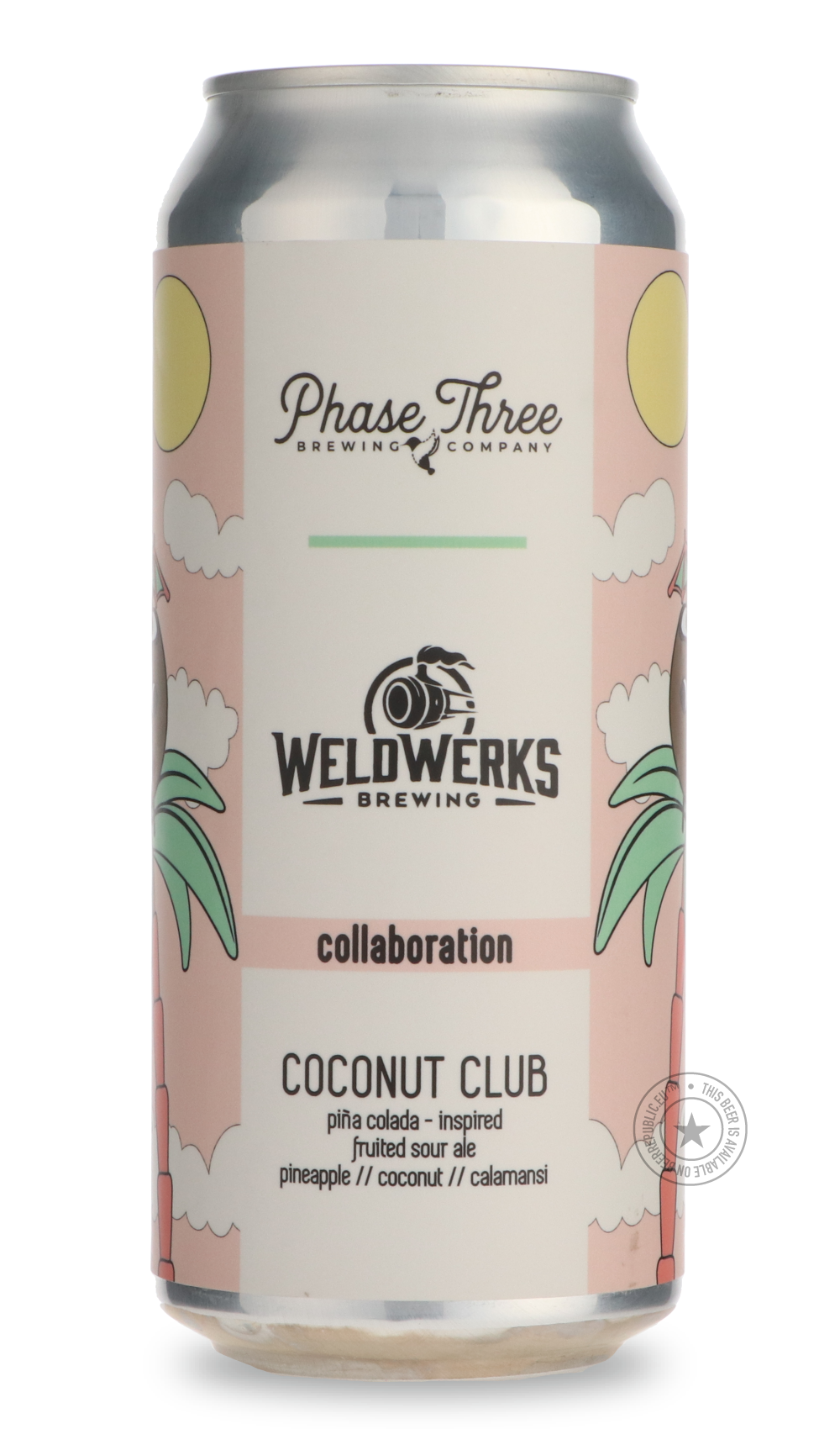 -Phase Three- Coconut Club / Weldwerks-Sour / Wild & Fruity- Only @ Beer Republic - The best online beer store for American & Canadian craft beer - Buy beer online from the USA and Canada - Bier online kopen - Amerikaans bier kopen - Craft beer store - Craft beer kopen - Amerikanisch bier kaufen - Bier online kaufen - Acheter biere online - IPA - Stout - Porter - New England IPA - Hazy IPA - Imperial Stout - Barrel Aged - Barrel Aged Imperial Stout - Brown - Dark beer - Blond - Blonde - Pilsner - Lager - Wh