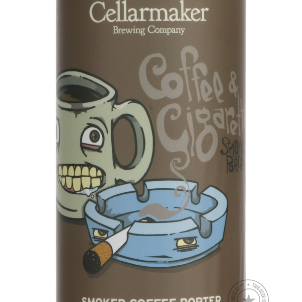 cellarmaker coffee and cigarettes & Smoked Coffee Porter 4-Pack | 4 count | Brewing Company Review #35 - Time for