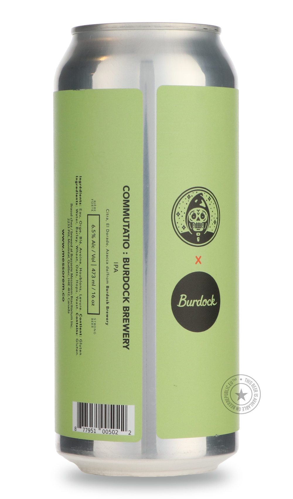 -Messorem- Commutatio : Burdock / Burdock-IPA- Only @ Beer Republic - The best online beer store for American & Canadian craft beer - Buy beer online from the USA and Canada - Bier online kopen - Amerikaans bier kopen - Craft beer store - Craft beer kopen - Amerikanisch bier kaufen - Bier online kaufen - Acheter biere online - IPA - Stout - Porter - New England IPA - Hazy IPA - Imperial Stout - Barrel Aged - Barrel Aged Imperial Stout - Brown - Dark beer - Blond - Blonde - Pilsner - Lager - Wheat - Weizen -