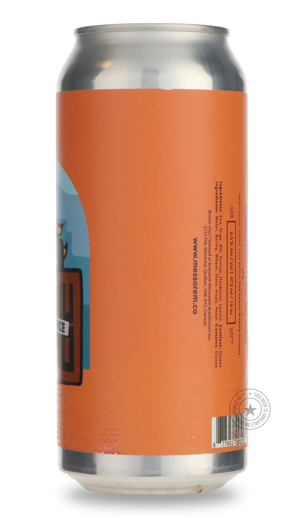 Messorem- Commutatio : Fine Balance / Fine Balance-IPA- Only @ Beer Republic - The best online beer store for American & Canadian craft beer - Buy beer online from the USA and Canada - Bier online kopen - Amerikaans bier kopen - Craft beer store - Craft beer kopen - Amerikanisch bier kaufen - Bier online kaufen - Acheter biere online - IPA - Stout - Porter - New England IPA - Hazy IPA - Imperial Stout - Barrel Aged - Barrel Aged Imperial Stout - Brown - Dark beer - Blond - Blonde - Pilsner - Lager - Wheat -