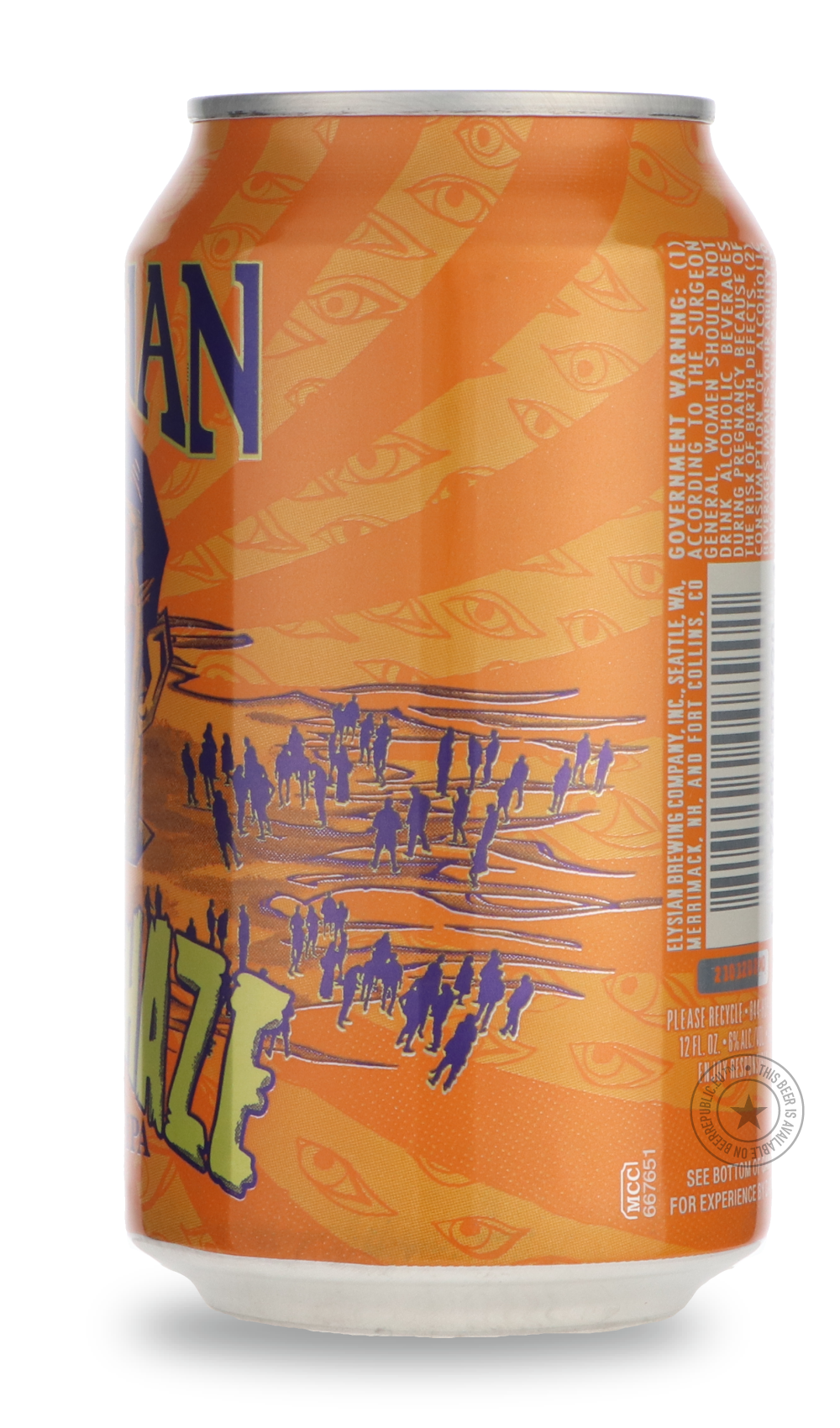 -Elysian- Contact Haze-IPA- Only @ Beer Republic - The best online beer store for American & Canadian craft beer - Buy beer online from the USA and Canada - Bier online kopen - Amerikaans bier kopen - Craft beer store - Craft beer kopen - Amerikanisch bier kaufen - Bier online kaufen - Acheter biere online - IPA - Stout - Porter - New England IPA - Hazy IPA - Imperial Stout - Barrel Aged - Barrel Aged Imperial Stout - Brown - Dark beer - Blond - Blonde - Pilsner - Lager - Wheat - Weizen - Amber - Barley Win