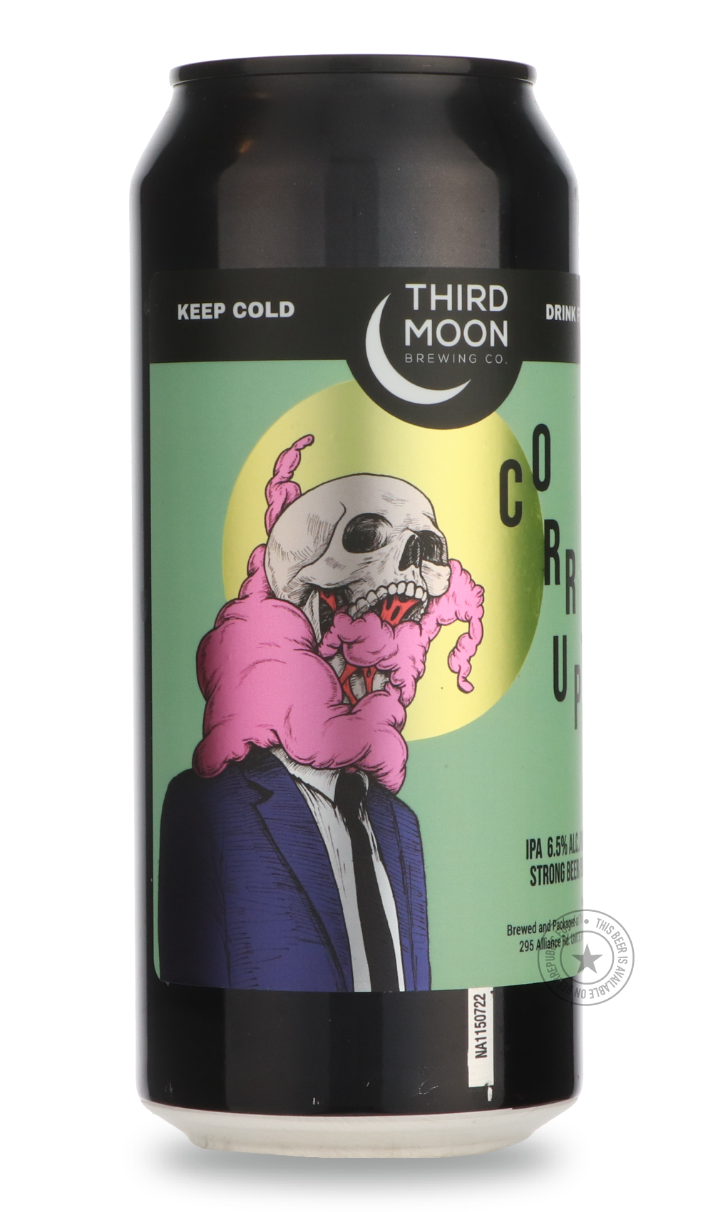 Third Moon- Corrupted-IPA- Only @ Beer Republic - The best online beer store for American & Canadian craft beer - Buy beer online from the USA and Canada - Bier online kopen - Amerikaans bier kopen - Craft beer store - Craft beer kopen - Amerikanisch bier kaufen - Bier online kaufen - Acheter biere online - IPA - Stout - Porter - New England IPA - Hazy IPA - Imperial Stout - Barrel Aged - Barrel Aged Imperial Stout - Brown - Dark beer - Blond - Blonde - Pilsner - Lager - Wheat - Weizen - Amber - Barley Wine