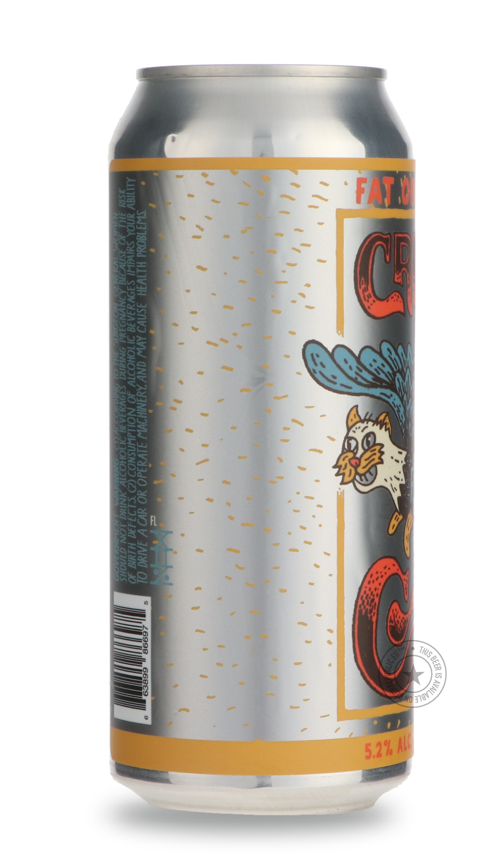 Fat Orange Cat Crispy Cat Lager