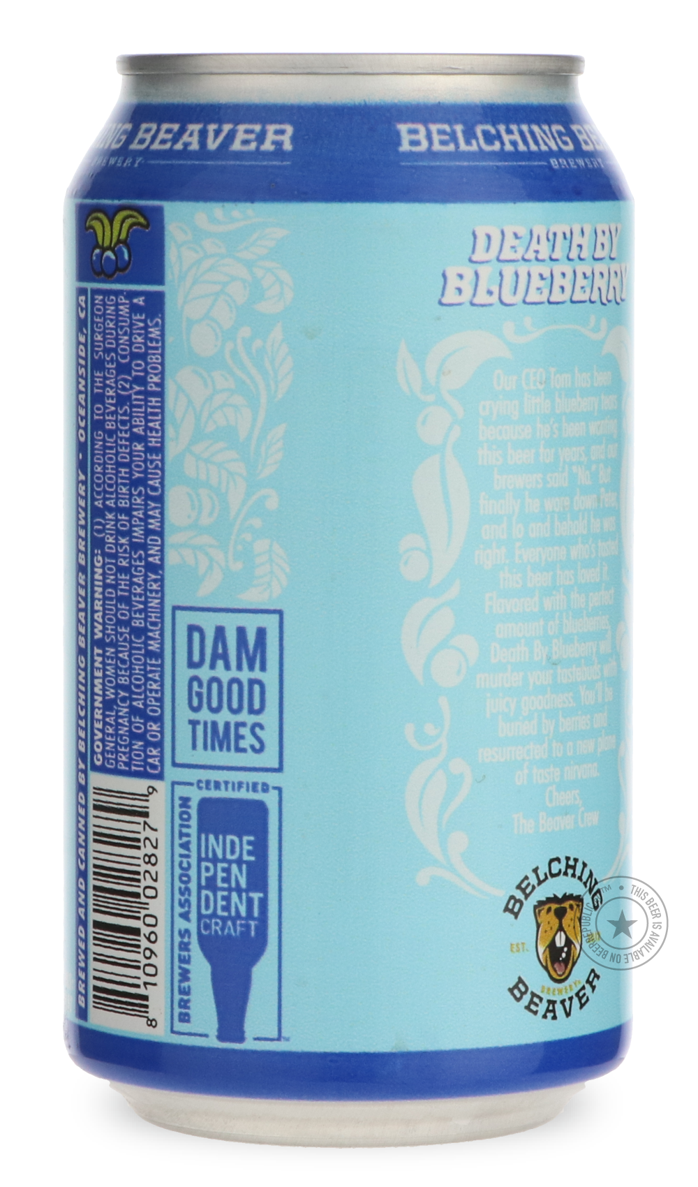 -Belching Beaver- Death By Blueberry-Pale- Only @ Beer Republic - The best online beer store for American & Canadian craft beer - Buy beer online from the USA and Canada - Bier online kopen - Amerikaans bier kopen - Craft beer store - Craft beer kopen - Amerikanisch bier kaufen - Bier online kaufen - Acheter biere online - IPA - Stout - Porter - New England IPA - Hazy IPA - Imperial Stout - Barrel Aged - Barrel Aged Imperial Stout - Brown - Dark beer - Blond - Blonde - Pilsner - Lager - Wheat - Weizen - Amb