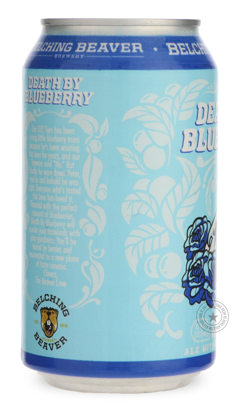 -Belching Beaver- Death By Blueberry-Pale- Only @ Beer Republic - The best online beer store for American & Canadian craft beer - Buy beer online from the USA and Canada - Bier online kopen - Amerikaans bier kopen - Craft beer store - Craft beer kopen - Amerikanisch bier kaufen - Bier online kaufen - Acheter biere online - IPA - Stout - Porter - New England IPA - Hazy IPA - Imperial Stout - Barrel Aged - Barrel Aged Imperial Stout - Brown - Dark beer - Blond - Blonde - Pilsner - Lager - Wheat - Weizen - Amb