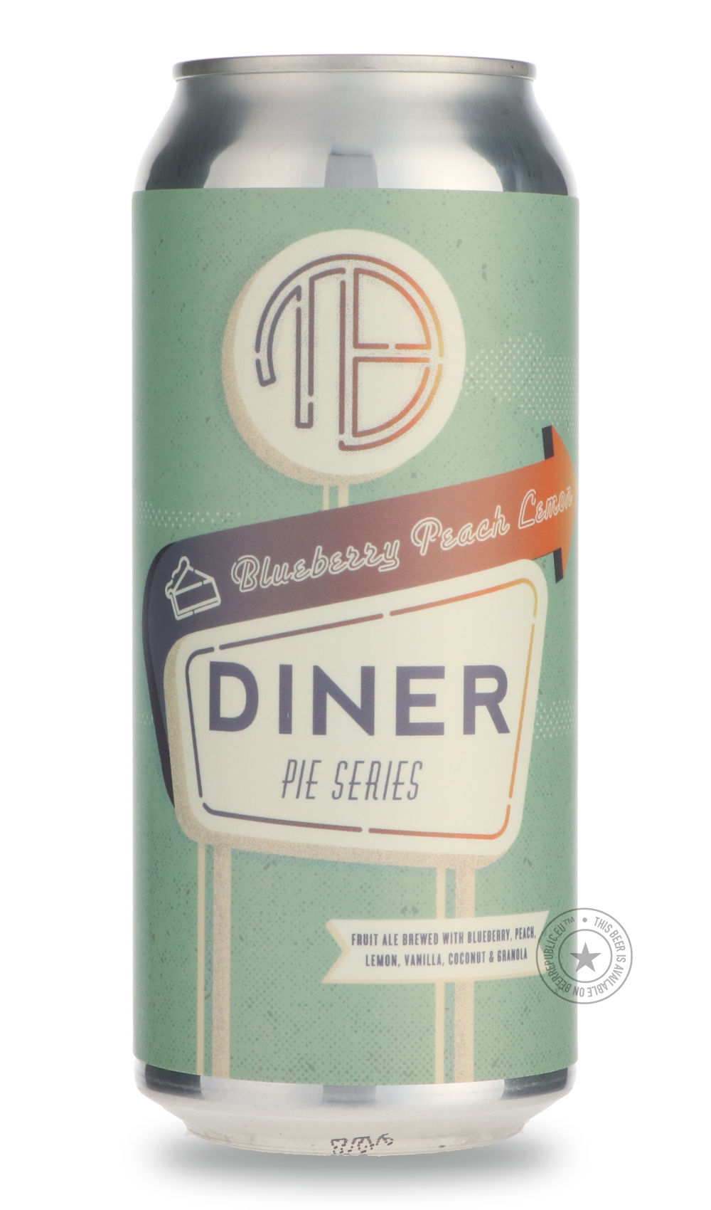 -Mortalis- Diner Pie Series | Blueberry + Peach + Lemon-Sour / Wild & Fruity- Only @ Beer Republic - The best online beer store for American & Canadian craft beer - Buy beer online from the USA and Canada - Bier online kopen - Amerikaans bier kopen - Craft beer store - Craft beer kopen - Amerikanisch bier kaufen - Bier online kaufen - Acheter biere online - IPA - Stout - Porter - New England IPA - Hazy IPA - Imperial Stout - Barrel Aged - Barrel Aged Imperial Stout - Brown - Dark beer - Blond - Blonde - Pil