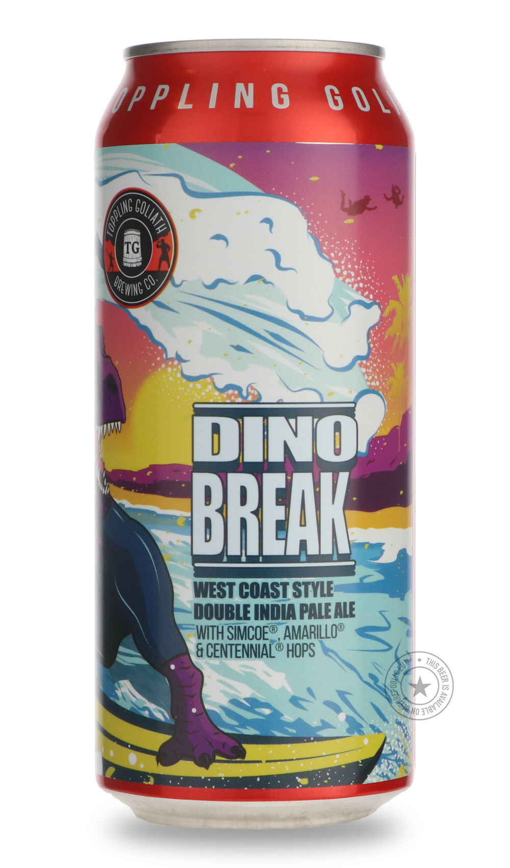 -Toppling Goliath- Dino Break-IPA- Only @ Beer Republic - The best online beer store for American & Canadian craft beer - Buy beer online from the USA and Canada - Bier online kopen - Amerikaans bier kopen - Craft beer store - Craft beer kopen - Amerikanisch bier kaufen - Bier online kaufen - Acheter biere online - IPA - Stout - Porter - New England IPA - Hazy IPA - Imperial Stout - Barrel Aged - Barrel Aged Imperial Stout - Brown - Dark beer - Blond - Blonde - Pilsner - Lager - Wheat - Weizen - Amber - Bar