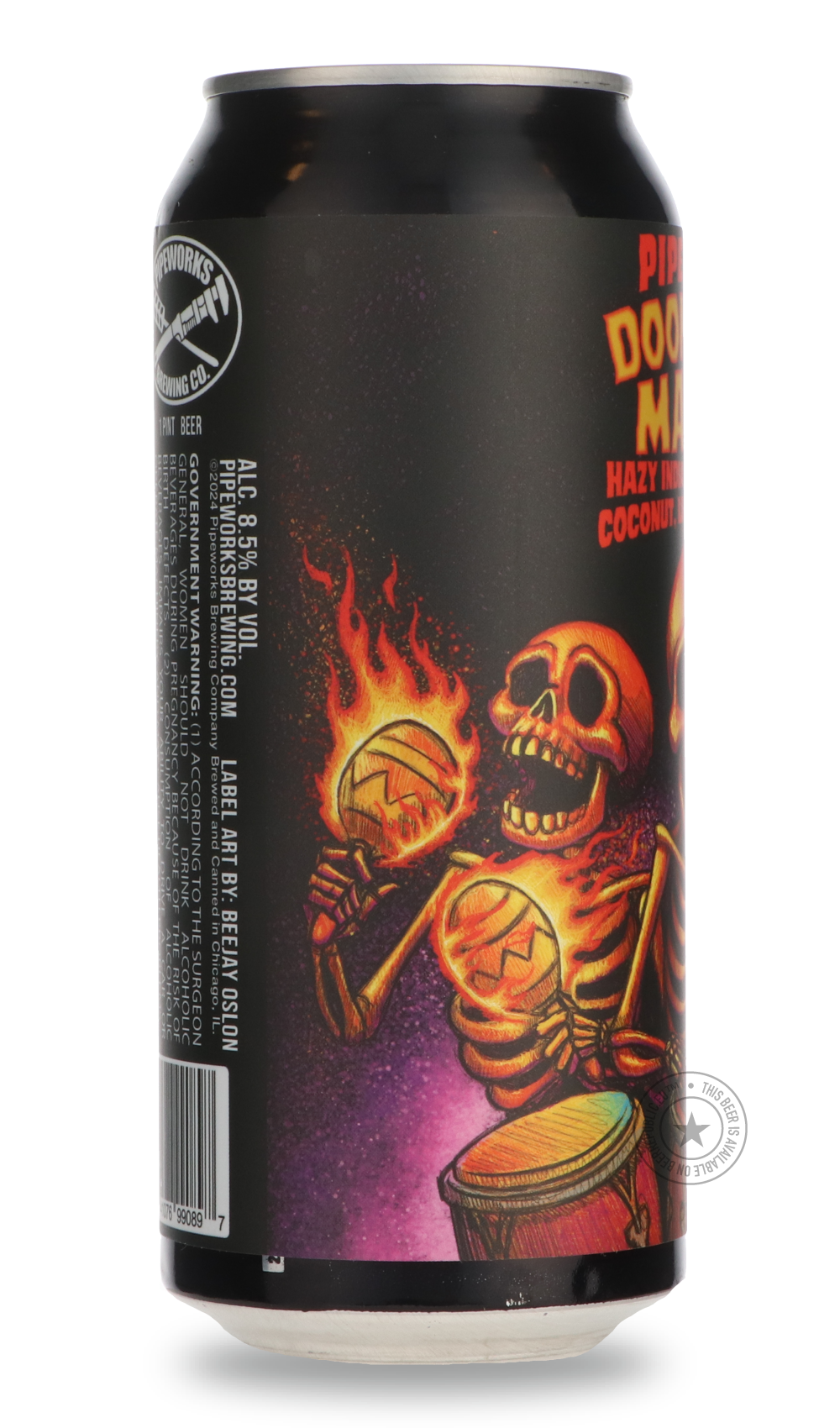 -Pipeworks- Doom Jazz Mambo-IPA- Only @ Beer Republic - The best online beer store for American & Canadian craft beer - Buy beer online from the USA and Canada - Bier online kopen - Amerikaans bier kopen - Craft beer store - Craft beer kopen - Amerikanisch bier kaufen - Bier online kaufen - Acheter biere online - IPA - Stout - Porter - New England IPA - Hazy IPA - Imperial Stout - Barrel Aged - Barrel Aged Imperial Stout - Brown - Dark beer - Blond - Blonde - Pilsner - Lager - Wheat - Weizen - Amber - Barle