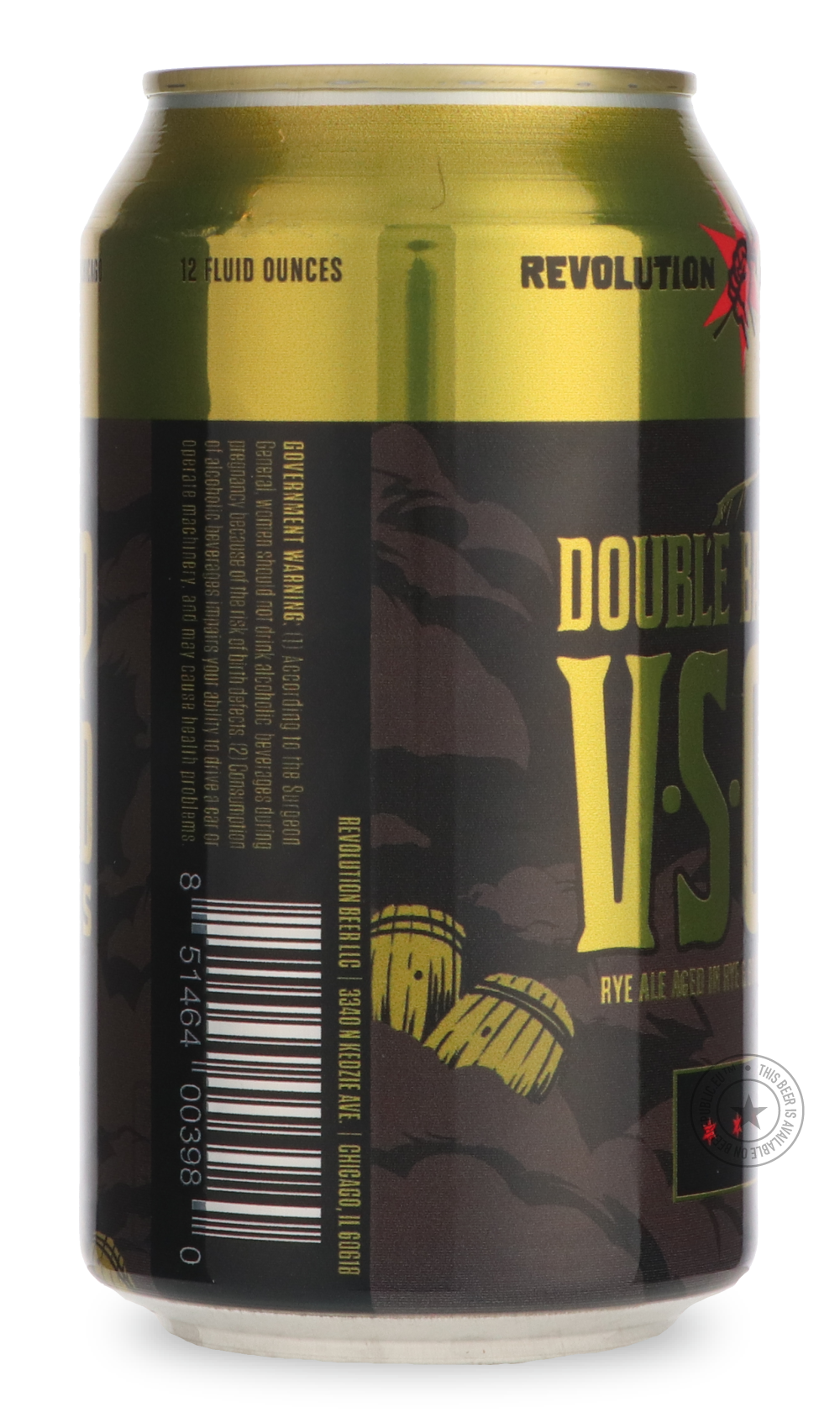 -Revolution- Double Barrel V.S.O.R.-Brown & Dark- Only @ Beer Republic - The best online beer store for American & Canadian craft beer - Buy beer online from the USA and Canada - Bier online kopen - Amerikaans bier kopen - Craft beer store - Craft beer kopen - Amerikanisch bier kaufen - Bier online kaufen - Acheter biere online - IPA - Stout - Porter - New England IPA - Hazy IPA - Imperial Stout - Barrel Aged - Barrel Aged Imperial Stout - Brown - Dark beer - Blond - Blonde - Pilsner - Lager - Wheat - Weize