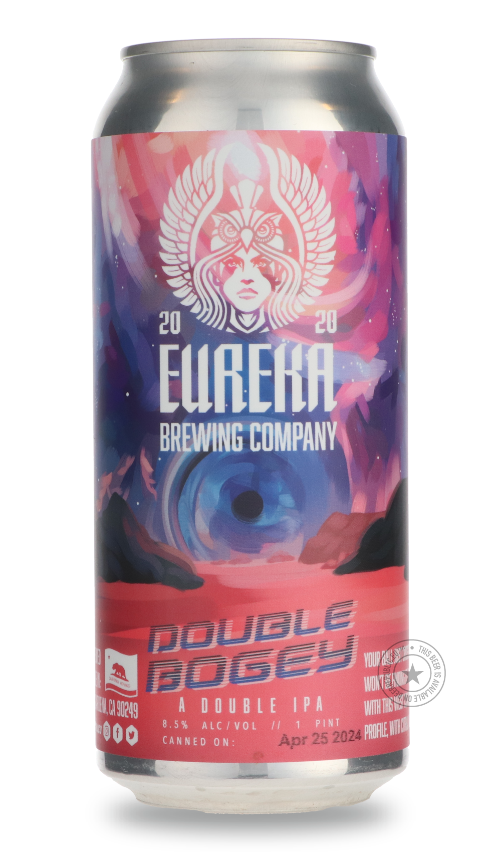 -Eureka- Double Bogey-IPA- Only @ Beer Republic - The best online beer store for American & Canadian craft beer - Buy beer online from the USA and Canada - Bier online kopen - Amerikaans bier kopen - Craft beer store - Craft beer kopen - Amerikanisch bier kaufen - Bier online kaufen - Acheter biere online - IPA - Stout - Porter - New England IPA - Hazy IPA - Imperial Stout - Barrel Aged - Barrel Aged Imperial Stout - Brown - Dark beer - Blond - Blonde - Pilsner - Lager - Wheat - Weizen - Amber - Barley Wine