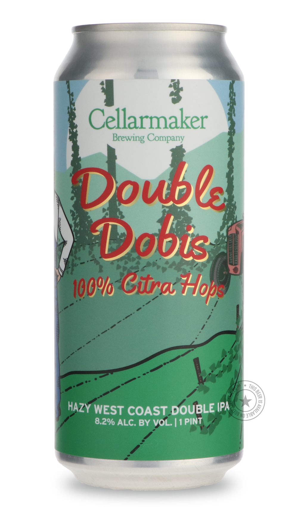 -Cellarmaker- Double Dobis-IPA- Only @ Beer Republic - The best online beer store for American & Canadian craft beer - Buy beer online from the USA and Canada - Bier online kopen - Amerikaans bier kopen - Craft beer store - Craft beer kopen - Amerikanisch bier kaufen - Bier online kaufen - Acheter biere online - IPA - Stout - Porter - New England IPA - Hazy IPA - Imperial Stout - Barrel Aged - Barrel Aged Imperial Stout - Brown - Dark beer - Blond - Blonde - Pilsner - Lager - Wheat - Weizen - Amber - Barley