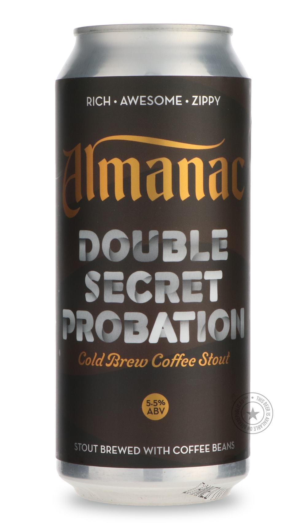 -Almanac- Double Secret Probation-Stout & Porter- Only @ Beer Republic - The best online beer store for American & Canadian craft beer - Buy beer online from the USA and Canada - Bier online kopen - Amerikaans bier kopen - Craft beer store - Craft beer kopen - Amerikanisch bier kaufen - Bier online kaufen - Acheter biere online - IPA - Stout - Porter - New England IPA - Hazy IPA - Imperial Stout - Barrel Aged - Barrel Aged Imperial Stout - Brown - Dark beer - Blond - Blonde - Pilsner - Lager - Wheat - Weize