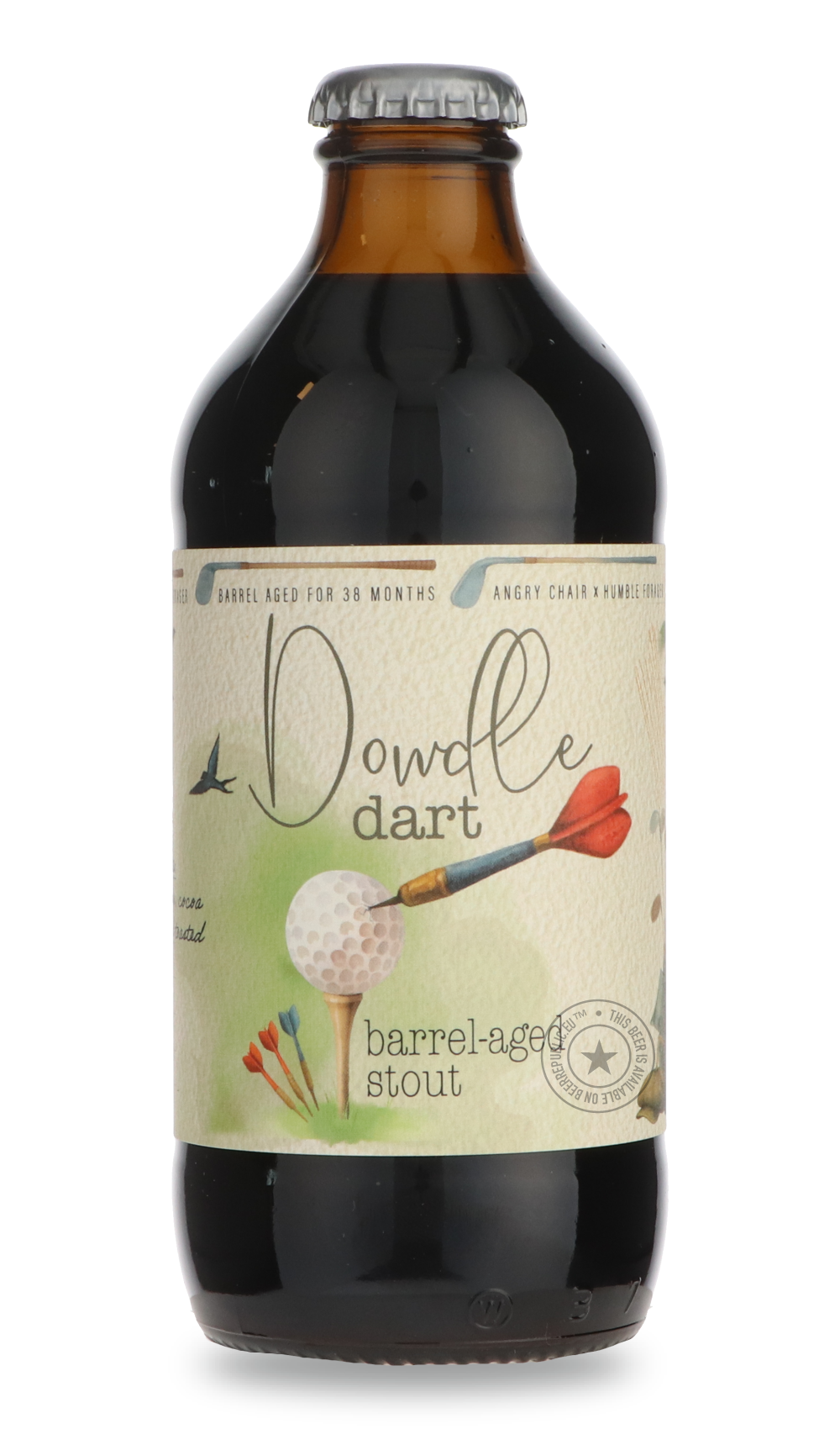 Humble Forager- Dowdle Dart / Angry Chair-Stout & Porter- Only @ Beer Republic - The best online beer store for American & Canadian craft beer - Buy beer online from the USA and Canada - Bier online kopen - Amerikaans bier kopen - Craft beer store - Craft beer kopen - Amerikanisch bier kaufen - Bier online kaufen - Acheter biere online - IPA - Stout - Porter - New England IPA - Hazy IPA - Imperial Stout - Barrel Aged - Barrel Aged Imperial Stout - Brown - Dark beer - Blond - Blonde - Pilsner - Lager - Wheat