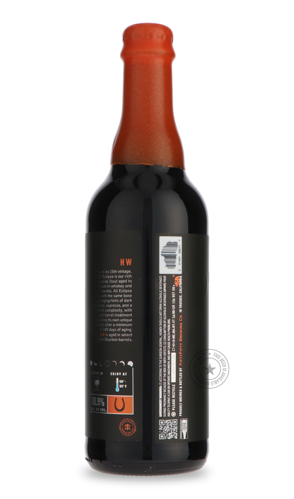 -FiftyFifty- Eclipse - High West Bourbon (2022)-Stout & Porter- Only @ Beer Republic - The best online beer store for American & Canadian craft beer - Buy beer online from the USA and Canada - Bier online kopen - Amerikaans bier kopen - Craft beer store - Craft beer kopen - Amerikanisch bier kaufen - Bier online kaufen - Acheter biere online - IPA - Stout - Porter - New England IPA - Hazy IPA - Imperial Stout - Barrel Aged - Barrel Aged Imperial Stout - Brown - Dark beer - Blond - Blonde - Pilsner - Lager -