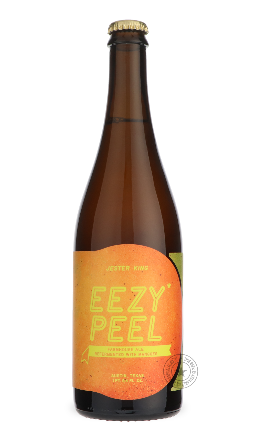 -Jester King- Eezy Peel-Sour / Wild & Fruity- Only @ Beer Republic - The best online beer store for American & Canadian craft beer - Buy beer online from the USA and Canada - Bier online kopen - Amerikaans bier kopen - Craft beer store - Craft beer kopen - Amerikanisch bier kaufen - Bier online kaufen - Acheter biere online - IPA - Stout - Porter - New England IPA - Hazy IPA - Imperial Stout - Barrel Aged - Barrel Aged Imperial Stout - Brown - Dark beer - Blond - Blonde - Pilsner - Lager - Wheat - Weizen - 