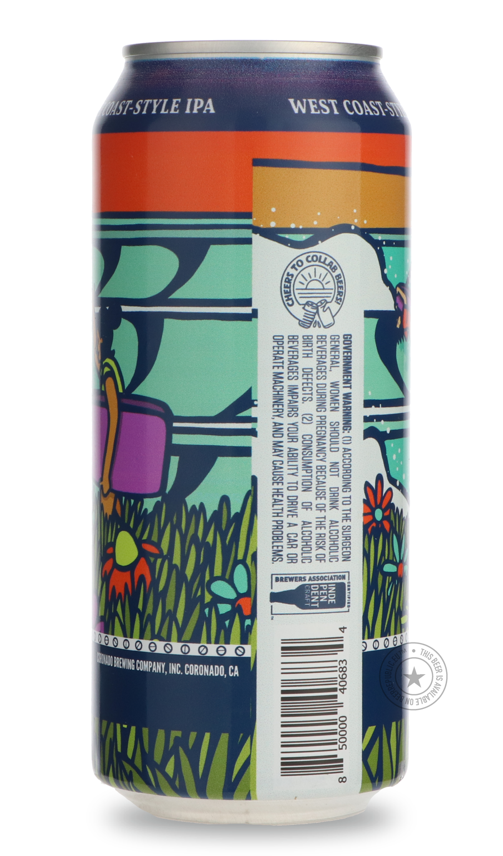 -Coronado- El Rollo / Pizza Port-IPA- Only @ Beer Republic - The best online beer store for American & Canadian craft beer - Buy beer online from the USA and Canada - Bier online kopen - Amerikaans bier kopen - Craft beer store - Craft beer kopen - Amerikanisch bier kaufen - Bier online kaufen - Acheter biere online - IPA - Stout - Porter - New England IPA - Hazy IPA - Imperial Stout - Barrel Aged - Barrel Aged Imperial Stout - Brown - Dark beer - Blond - Blonde - Pilsner - Lager - Wheat - Weizen - Amber - 