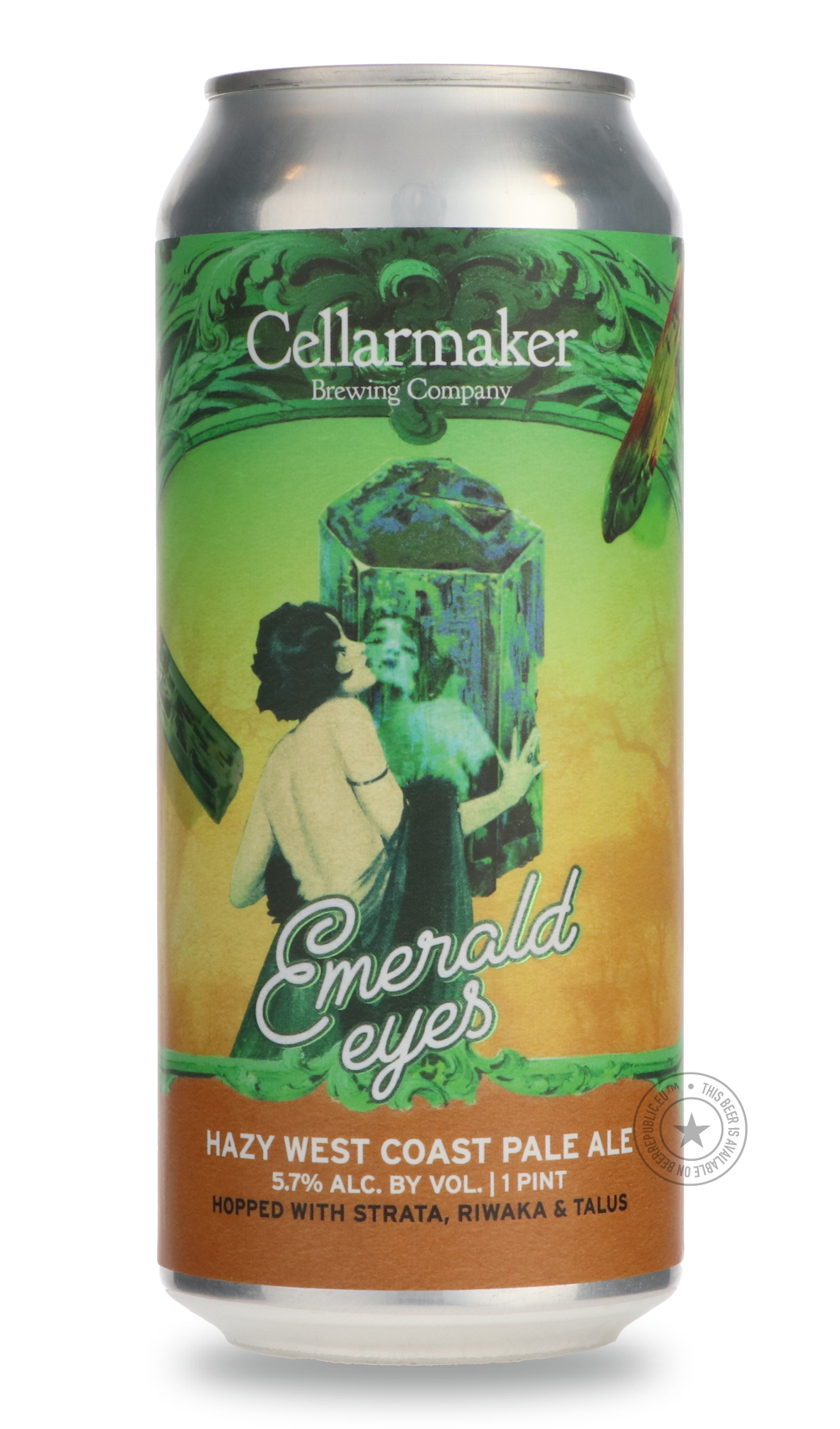 -Cellarmaker- Emerald Eyes-Pale- Only @ Beer Republic - The best online beer store for American & Canadian craft beer - Buy beer online from the USA and Canada - Bier online kopen - Amerikaans bier kopen - Craft beer store - Craft beer kopen - Amerikanisch bier kaufen - Bier online kaufen - Acheter biere online - IPA - Stout - Porter - New England IPA - Hazy IPA - Imperial Stout - Barrel Aged - Barrel Aged Imperial Stout - Brown - Dark beer - Blond - Blonde - Pilsner - Lager - Wheat - Weizen - Amber - Barle