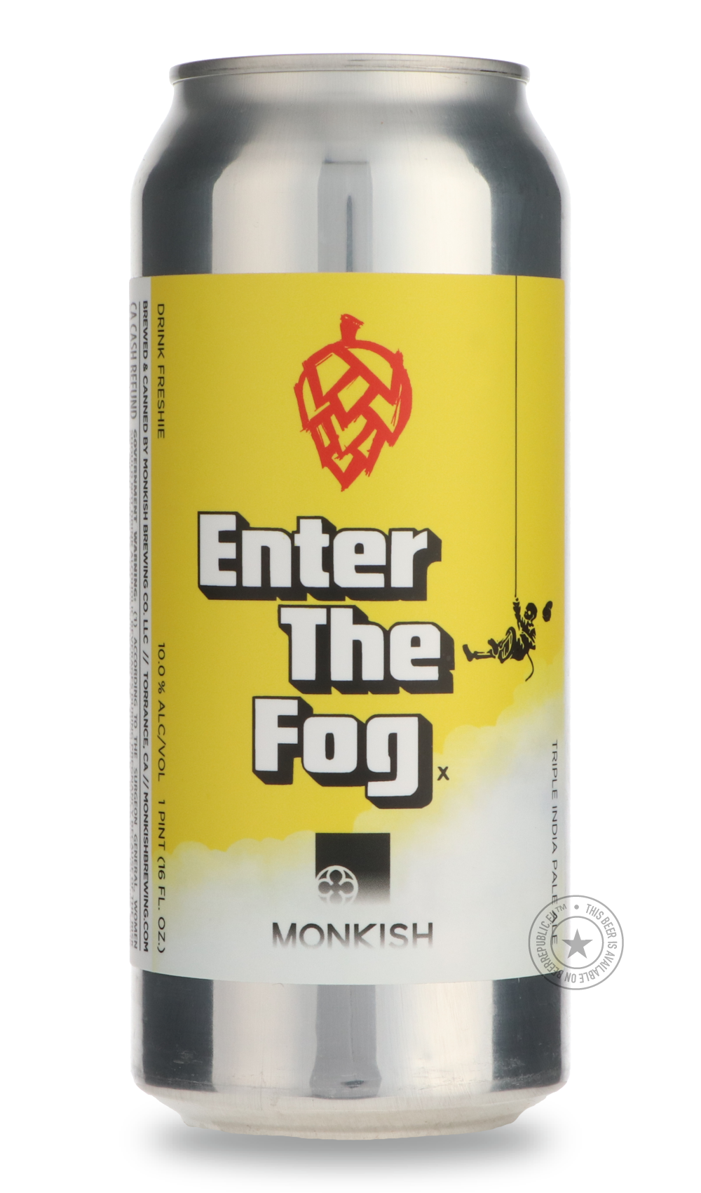 -Monkish- Enter The Fog-IPA- Only @ Beer Republic - The best online beer store for American & Canadian craft beer - Buy beer online from the USA and Canada - Bier online kopen - Amerikaans bier kopen - Craft beer store - Craft beer kopen - Amerikanisch bier kaufen - Bier online kaufen - Acheter biere online - IPA - Stout - Porter - New England IPA - Hazy IPA - Imperial Stout - Barrel Aged - Barrel Aged Imperial Stout - Brown - Dark beer - Blond - Blonde - Pilsner - Lager - Wheat - Weizen - Amber - Barley Wi