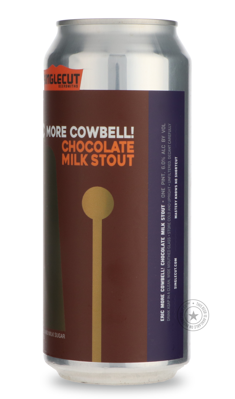 -SingleCut- Eric More Cowbell!-Stout & Porter- Only @ Beer Republic - The best online beer store for American & Canadian craft beer - Buy beer online from the USA and Canada - Bier online kopen - Amerikaans bier kopen - Craft beer store - Craft beer kopen - Amerikanisch bier kaufen - Bier online kaufen - Acheter biere online - IPA - Stout - Porter - New England IPA - Hazy IPA - Imperial Stout - Barrel Aged - Barrel Aged Imperial Stout - Brown - Dark beer - Blond - Blonde - Pilsner - Lager - Wheat - Weizen -