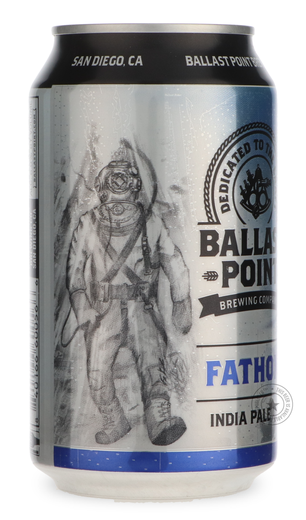 -Ballast Point- Fathom-IPA- Only @ Beer Republic - The best online beer store for American & Canadian craft beer - Buy beer online from the USA and Canada - Bier online kopen - Amerikaans bier kopen - Craft beer store - Craft beer kopen - Amerikanisch bier kaufen - Bier online kaufen - Acheter biere online - IPA - Stout - Porter - New England IPA - Hazy IPA - Imperial Stout - Barrel Aged - Barrel Aged Imperial Stout - Brown - Dark beer - Blond - Blonde - Pilsner - Lager - Wheat - Weizen - Amber - Barley Win