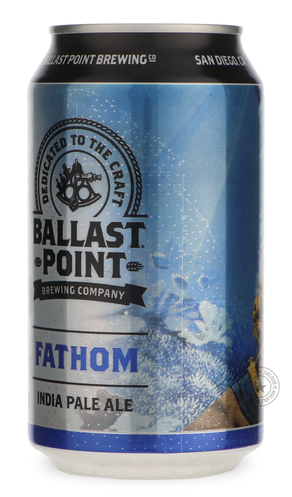-Ballast Point- Fathom-IPA- Only @ Beer Republic - The best online beer store for American & Canadian craft beer - Buy beer online from the USA and Canada - Bier online kopen - Amerikaans bier kopen - Craft beer store - Craft beer kopen - Amerikanisch bier kaufen - Bier online kaufen - Acheter biere online - IPA - Stout - Porter - New England IPA - Hazy IPA - Imperial Stout - Barrel Aged - Barrel Aged Imperial Stout - Brown - Dark beer - Blond - Blonde - Pilsner - Lager - Wheat - Weizen - Amber - Barley Win