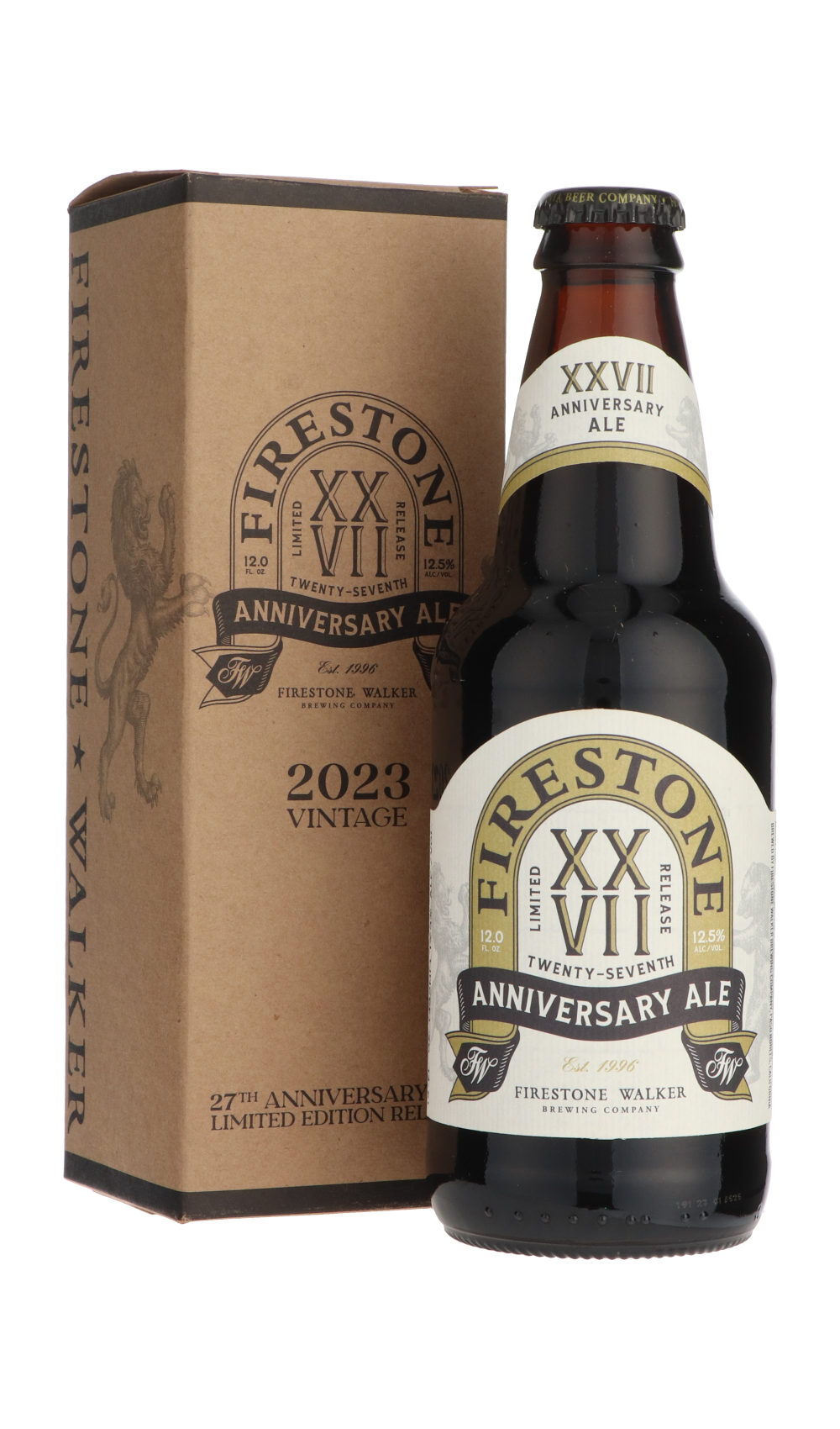 -Firestone Walker- Firestone XXVII Anniversary Ale-Stout & Porter- Only @ Beer Republic - The best online beer store for American & Canadian craft beer - Buy beer online from the USA and Canada - Bier online kopen - Amerikaans bier kopen - Craft beer store - Craft beer kopen - Amerikanisch bier kaufen - Bier online kaufen - Acheter biere online - IPA - Stout - Porter - New England IPA - Hazy IPA - Imperial Stout - Barrel Aged - Barrel Aged Imperial Stout - Brown - Dark beer - Blond - Blonde - Pilsner - Lage