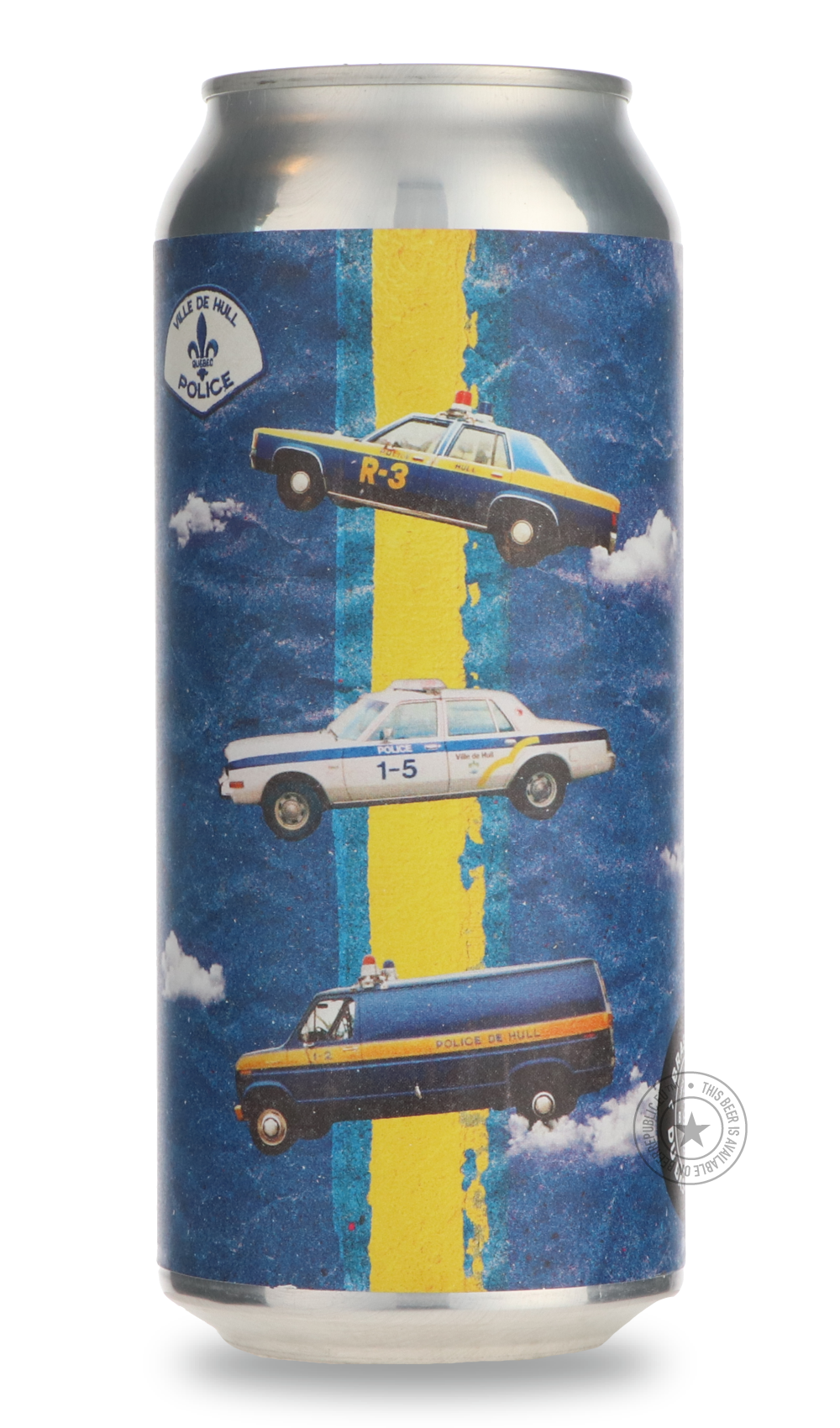 Brasserie du Bas-Canada- Flics Alors-IPA- Only @ Beer Republic - The best online beer store for American & Canadian craft beer - Buy beer online from the USA and Canada - Bier online kopen - Amerikaans bier kopen - Craft beer store - Craft beer kopen - Amerikanisch bier kaufen - Bier online kaufen - Acheter biere online - IPA - Stout - Porter - New England IPA - Hazy IPA - Imperial Stout - Barrel Aged - Barrel Aged Imperial Stout - Brown - Dark beer - Blond - Blonde - Pilsner - Lager - Wheat - Weizen - Ambe