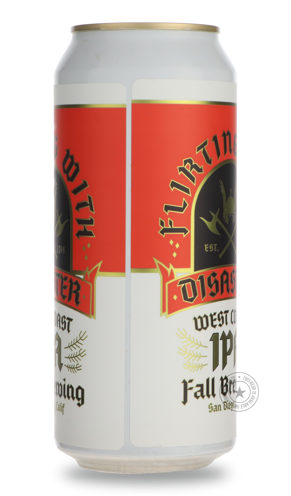 -Fall Brewing- Flirting With Disaster-IPA- Only @ Beer Republic - The best online beer store for American & Canadian craft beer - Buy beer online from the USA and Canada - Bier online kopen - Amerikaans bier kopen - Craft beer store - Craft beer kopen - Amerikanisch bier kaufen - Bier online kaufen - Acheter biere online - IPA - Stout - Porter - New England IPA - Hazy IPA - Imperial Stout - Barrel Aged - Barrel Aged Imperial Stout - Brown - Dark beer - Blond - Blonde - Pilsner - Lager - Wheat - Weizen - Amb
