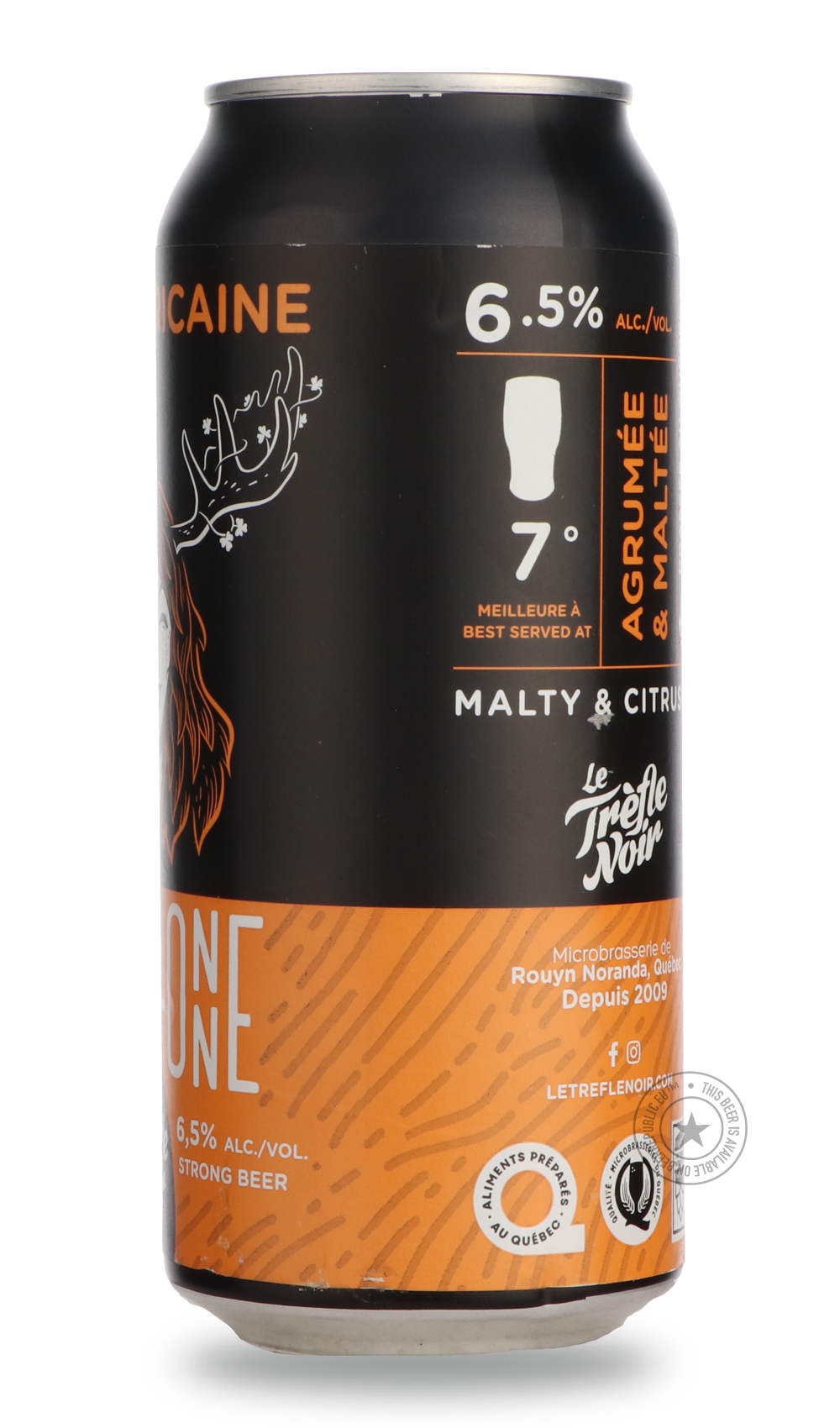 -Le Tréfle Noir- Foublonne-IPA- Only @ Beer Republic - The best online beer store for American & Canadian craft beer - Buy beer online from the USA and Canada - Bier online kopen - Amerikaans bier kopen - Craft beer store - Craft beer kopen - Amerikanisch bier kaufen - Bier online kaufen - Acheter biere online - IPA - Stout - Porter - New England IPA - Hazy IPA - Imperial Stout - Barrel Aged - Barrel Aged Imperial Stout - Brown - Dark beer - Blond - Blonde - Pilsner - Lager - Wheat - Weizen - Amber - Barley