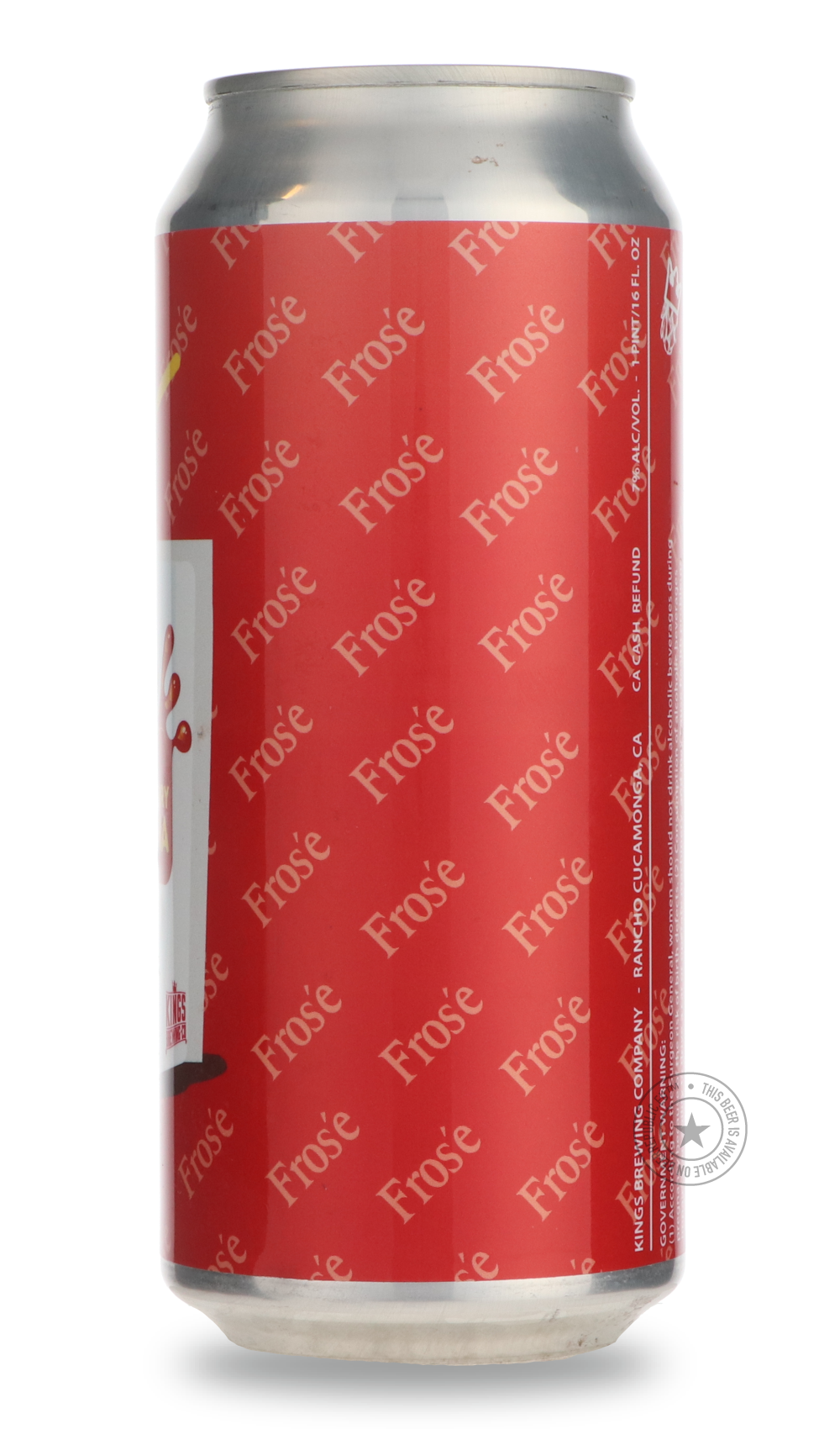 Kings- Fros'e Strawberry Banana-Sour / Wild & Fruity- Only @ Beer Republic - The best online beer store for American & Canadian craft beer - Buy beer online from the USA and Canada - Bier online kopen - Amerikaans bier kopen - Craft beer store - Craft beer kopen - Amerikanisch bier kaufen - Bier online kaufen - Acheter biere online - IPA - Stout - Porter - New England IPA - Hazy IPA - Imperial Stout - Barrel Aged - Barrel Aged Imperial Stout - Brown - Dark beer - Blond - Blonde - Pilsner - Lager - Wheat - W