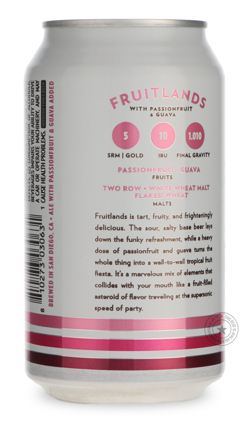 -Modern Times- Fruitlands-Sour / Wild & Fruity- Only @ Beer Republic - The best online beer store for American & Canadian craft beer - Buy beer online from the USA and Canada - Bier online kopen - Amerikaans bier kopen - Craft beer store - Craft beer kopen - Amerikanisch bier kaufen - Bier online kaufen - Acheter biere online - IPA - Stout - Porter - New England IPA - Hazy IPA - Imperial Stout - Barrel Aged - Barrel Aged Imperial Stout - Brown - Dark beer - Blond - Blonde - Pilsner - Lager - Wheat - Weizen 