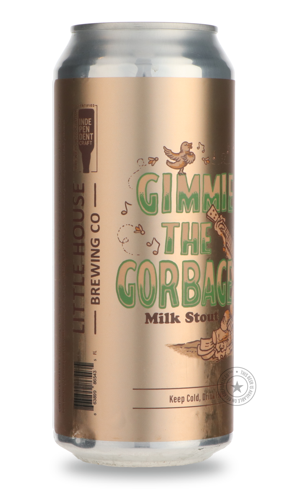 -Little House- Gimmie the Gorbage-Stout & Porter- Only @ Beer Republic - The best online beer store for American & Canadian craft beer - Buy beer online from the USA and Canada - Bier online kopen - Amerikaans bier kopen - Craft beer store - Craft beer kopen - Amerikanisch bier kaufen - Bier online kaufen - Acheter biere online - IPA - Stout - Porter - New England IPA - Hazy IPA - Imperial Stout - Barrel Aged - Barrel Aged Imperial Stout - Brown - Dark beer - Blond - Blonde - Pilsner - Lager - Wheat - Weize