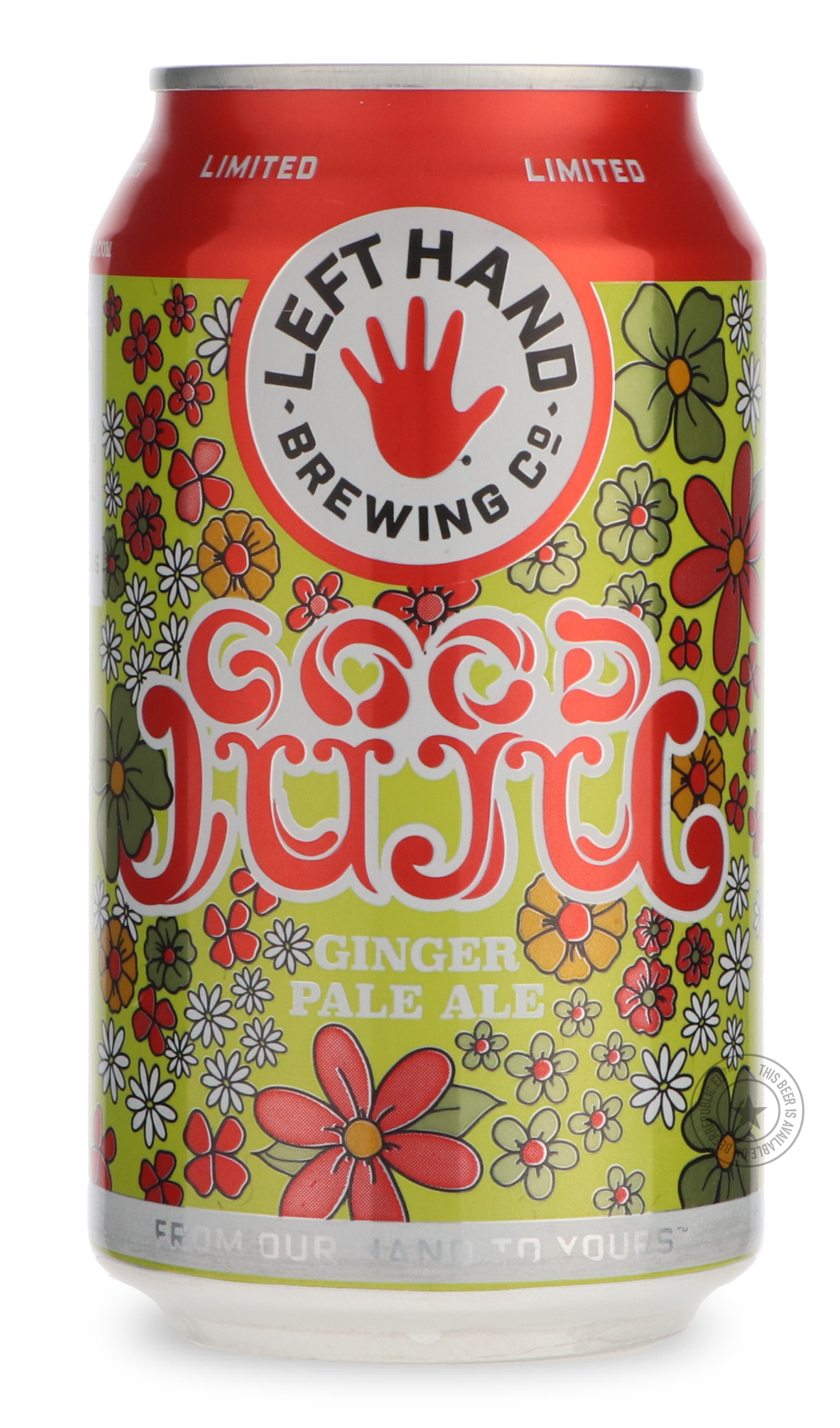 -Left Hand- Good Juju-Pale- Only @ Beer Republic - The best online beer store for American & Canadian craft beer - Buy beer online from the USA and Canada - Bier online kopen - Amerikaans bier kopen - Craft beer store - Craft beer kopen - Amerikanisch bier kaufen - Bier online kaufen - Acheter biere online - IPA - Stout - Porter - New England IPA - Hazy IPA - Imperial Stout - Barrel Aged - Barrel Aged Imperial Stout - Brown - Dark beer - Blond - Blonde - Pilsner - Lager - Wheat - Weizen - Amber - Barley Win