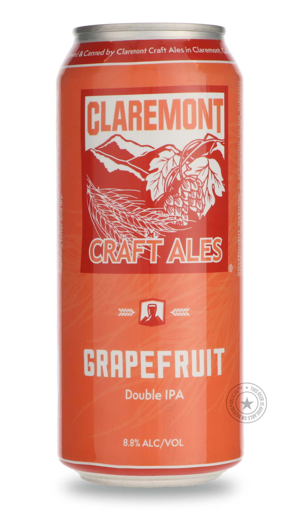 -Claremont- Grapefruit Double IPA-IPA- Only @ Beer Republic - The best online beer store for American & Canadian craft beer - Buy beer online from the USA and Canada - Bier online kopen - Amerikaans bier kopen - Craft beer store - Craft beer kopen - Amerikanisch bier kaufen - Bier online kaufen - Acheter biere online - IPA - Stout - Porter - New England IPA - Hazy IPA - Imperial Stout - Barrel Aged - Barrel Aged Imperial Stout - Brown - Dark beer - Blond - Blonde - Pilsner - Lager - Wheat - Weizen - Amber -