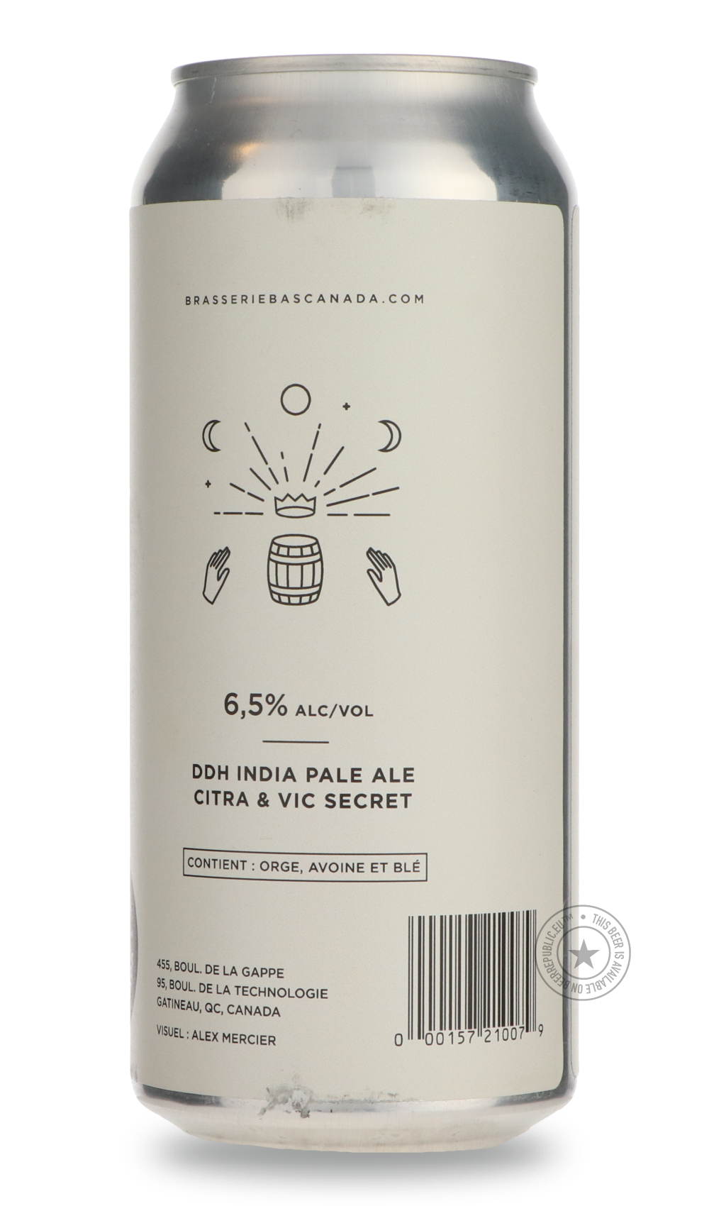 Brasserie du Bas-Canada- HYPA #9-IPA- Only @ Beer Republic - The best online beer store for American & Canadian craft beer - Buy beer online from the USA and Canada - Bier online kopen - Amerikaans bier kopen - Craft beer store - Craft beer kopen - Amerikanisch bier kaufen - Bier online kaufen - Acheter biere online - IPA - Stout - Porter - New England IPA - Hazy IPA - Imperial Stout - Barrel Aged - Barrel Aged Imperial Stout - Brown - Dark beer - Blond - Blonde - Pilsner - Lager - Wheat - Weizen - Amber - 