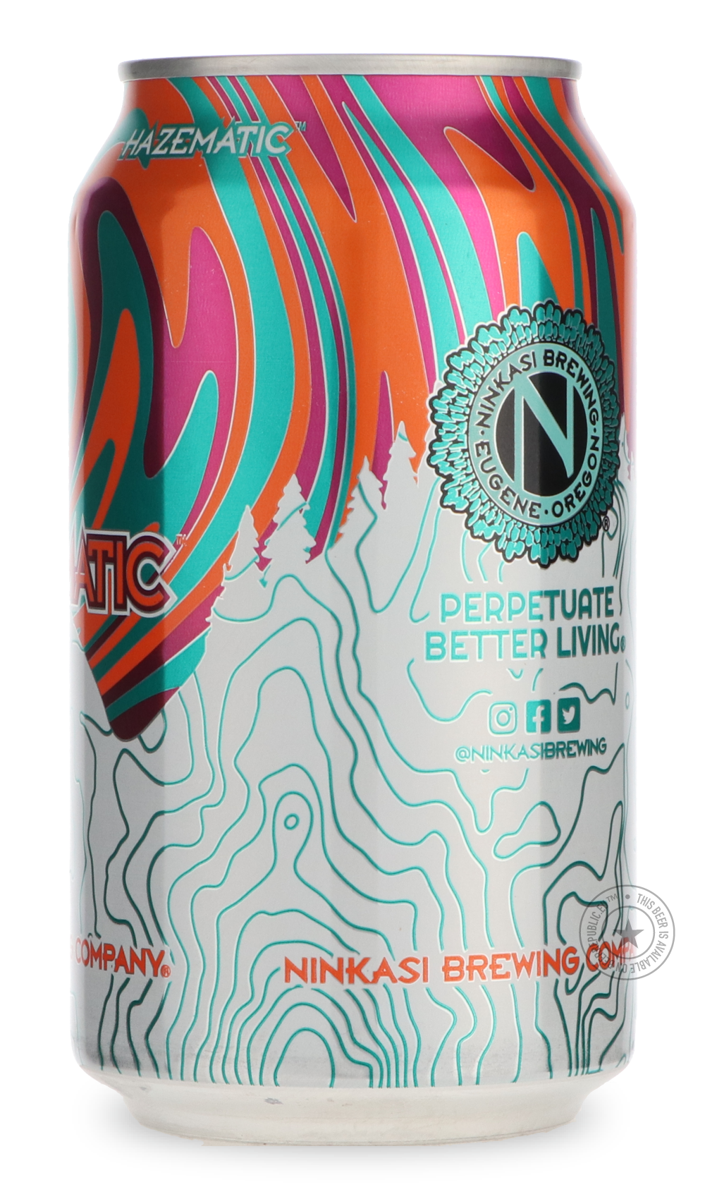-Ninkasi- Hazematic-IPA- Only @ Beer Republic - The best online beer store for American & Canadian craft beer - Buy beer online from the USA and Canada - Bier online kopen - Amerikaans bier kopen - Craft beer store - Craft beer kopen - Amerikanisch bier kaufen - Bier online kaufen - Acheter biere online - IPA - Stout - Porter - New England IPA - Hazy IPA - Imperial Stout - Barrel Aged - Barrel Aged Imperial Stout - Brown - Dark beer - Blond - Blonde - Pilsner - Lager - Wheat - Weizen - Amber - Barley Wine -