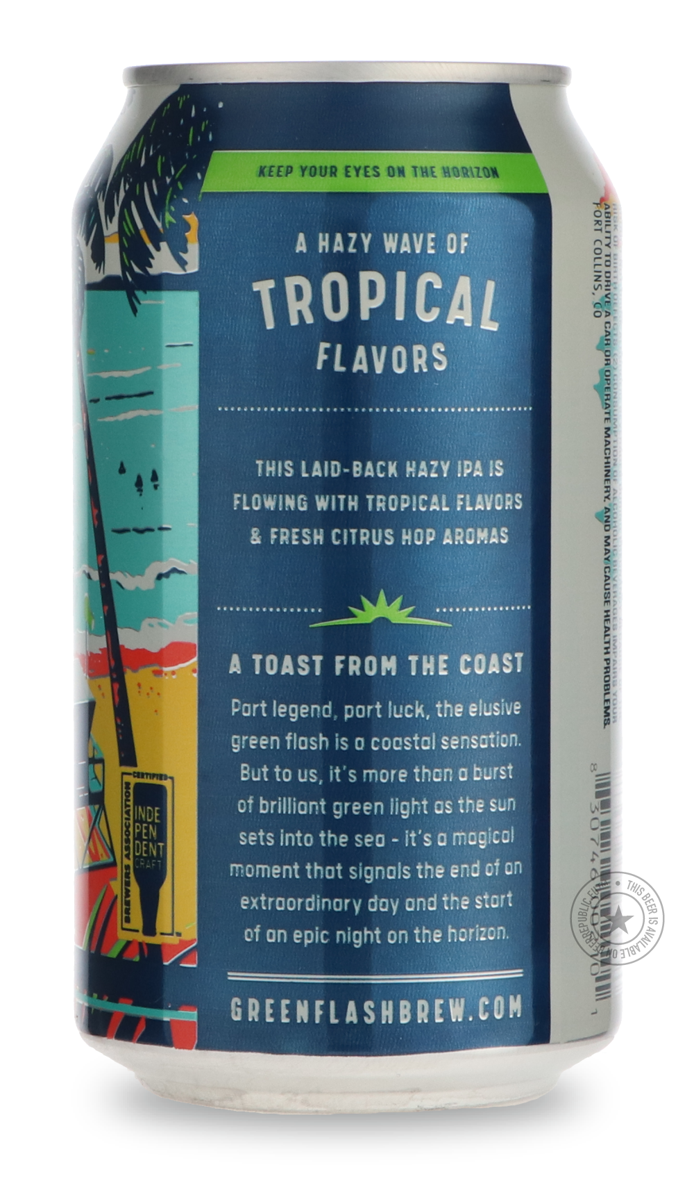 -Green Flash- Hazy West Coast IPA-IPA- Only @ Beer Republic - The best online beer store for American & Canadian craft beer - Buy beer online from the USA and Canada - Bier online kopen - Amerikaans bier kopen - Craft beer store - Craft beer kopen - Amerikanisch bier kaufen - Bier online kaufen - Acheter biere online - IPA - Stout - Porter - New England IPA - Hazy IPA - Imperial Stout - Barrel Aged - Barrel Aged Imperial Stout - Brown - Dark beer - Blond - Blonde - Pilsner - Lager - Wheat - Weizen - Amber -