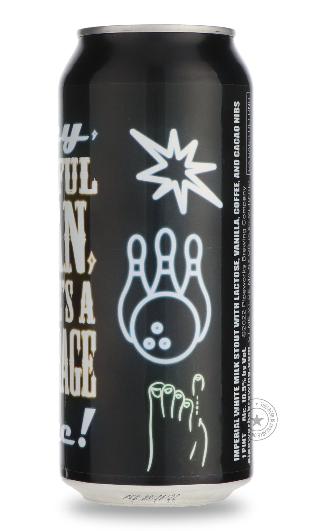 -Pipeworks- Hey, Careful Man, There’s a Beverage Here!-Stout & Porter- Only @ Beer Republic - The best online beer store for American & Canadian craft beer - Buy beer online from the USA and Canada - Bier online kopen - Amerikaans bier kopen - Craft beer store - Craft beer kopen - Amerikanisch bier kaufen - Bier online kaufen - Acheter biere online - IPA - Stout - Porter - New England IPA - Hazy IPA - Imperial Stout - Barrel Aged - Barrel Aged Imperial Stout - Brown - Dark beer - Blond - Blonde - Pilsner - 