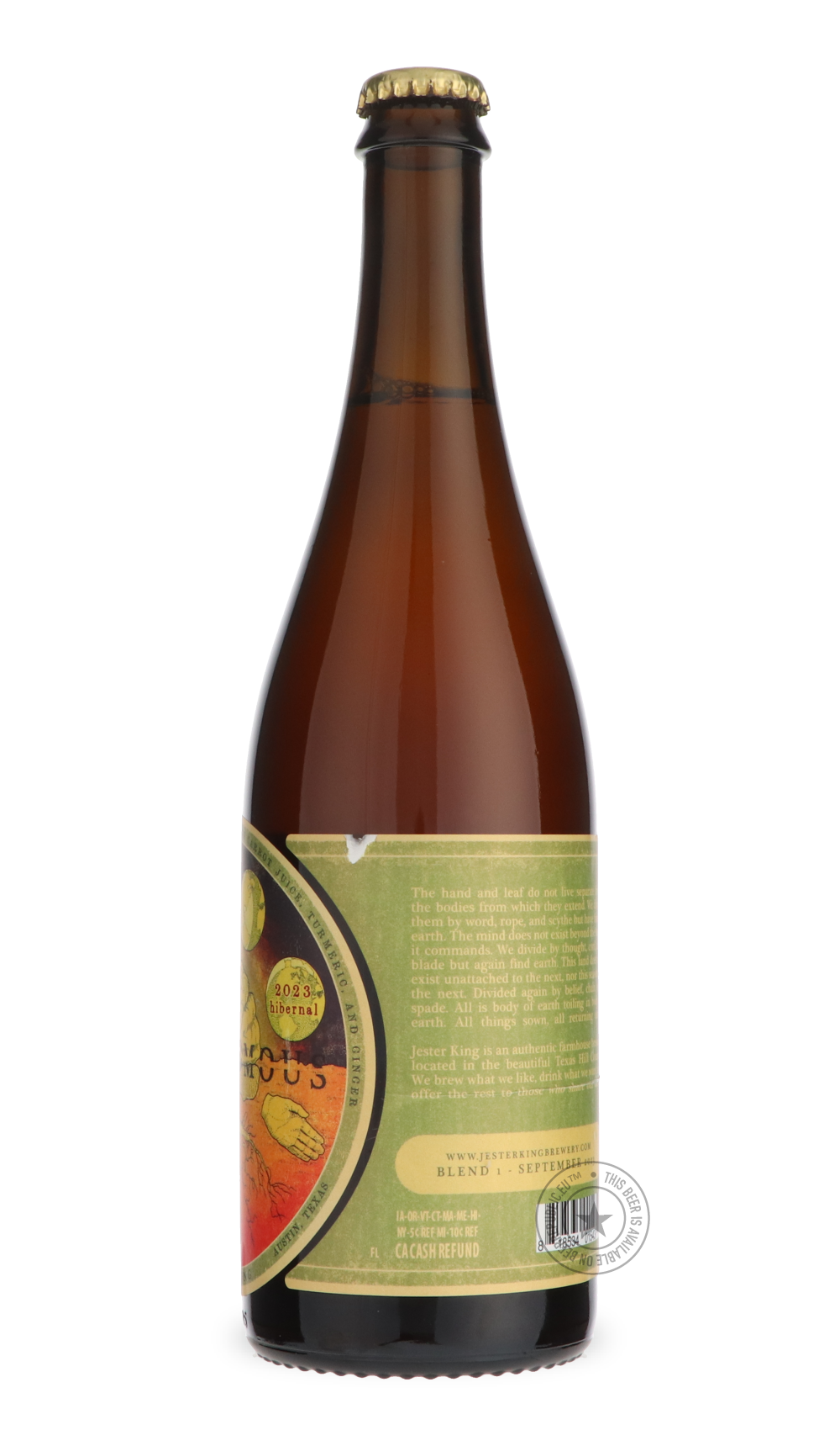-Jester King- Hibernal Dichotomous 2023-Sour / Wild & Fruity- Only @ Beer Republic - The best online beer store for American & Canadian craft beer - Buy beer online from the USA and Canada - Bier online kopen - Amerikaans bier kopen - Craft beer store - Craft beer kopen - Amerikanisch bier kaufen - Bier online kaufen - Acheter biere online - IPA - Stout - Porter - New England IPA - Hazy IPA - Imperial Stout - Barrel Aged - Barrel Aged Imperial Stout - Brown - Dark beer - Blond - Blonde - Pilsner - Lager - W